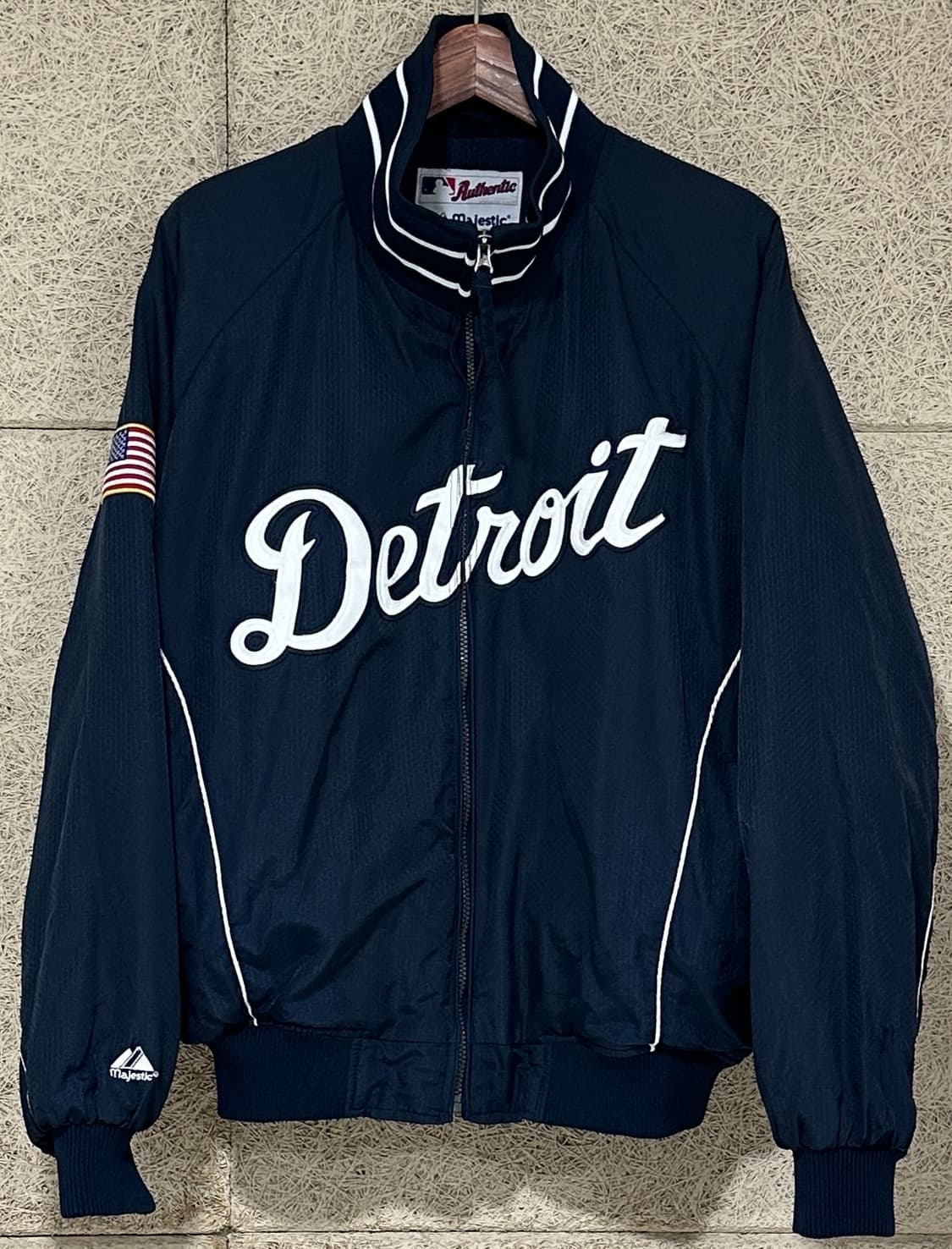 마제스틱 디트로이트 타이거즈 자켓 네이비 상품이미지1