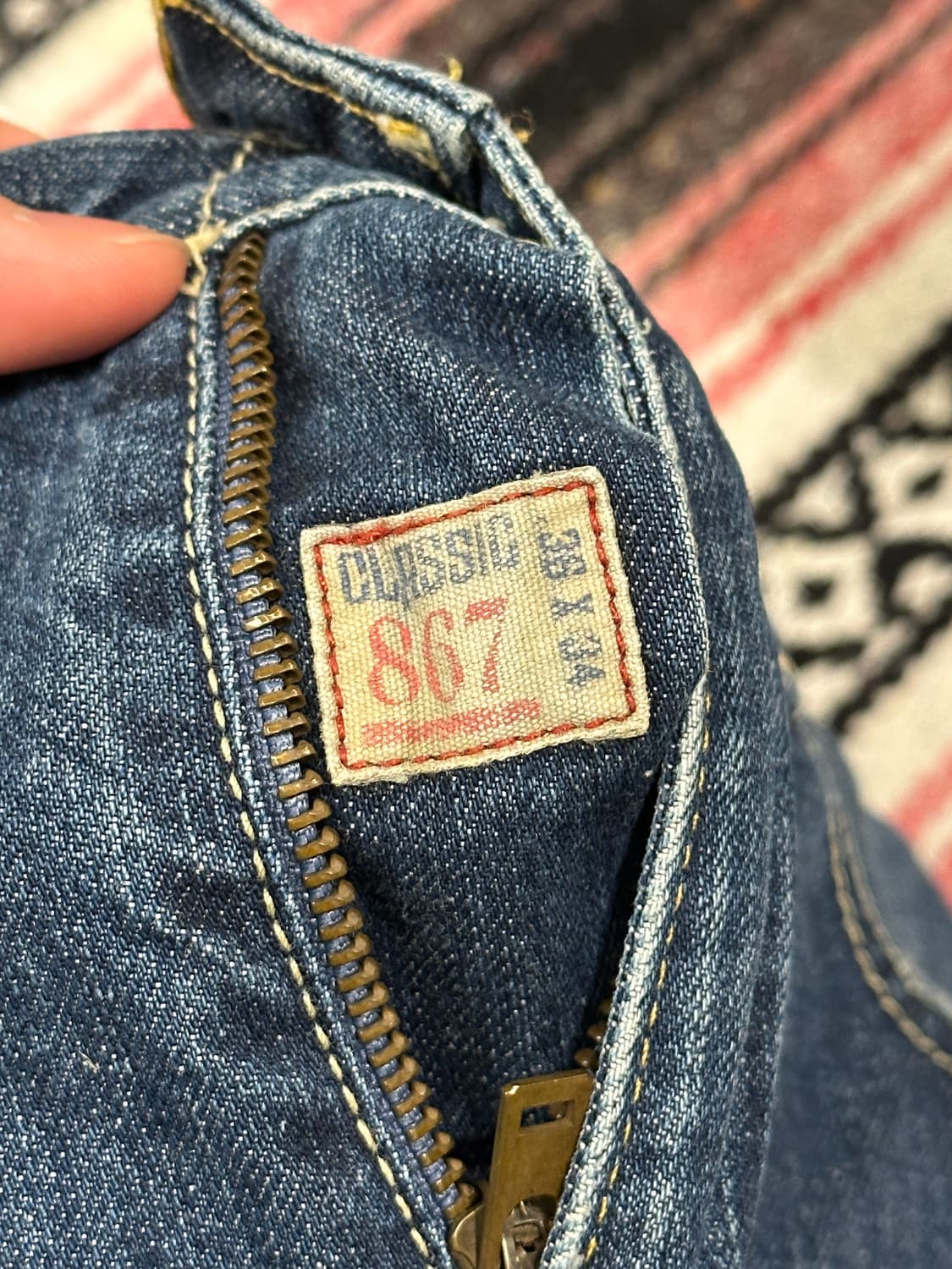 00s POLO 폴로 랄프로렌 867 클레식핏 데님 36x34 상품이미지9