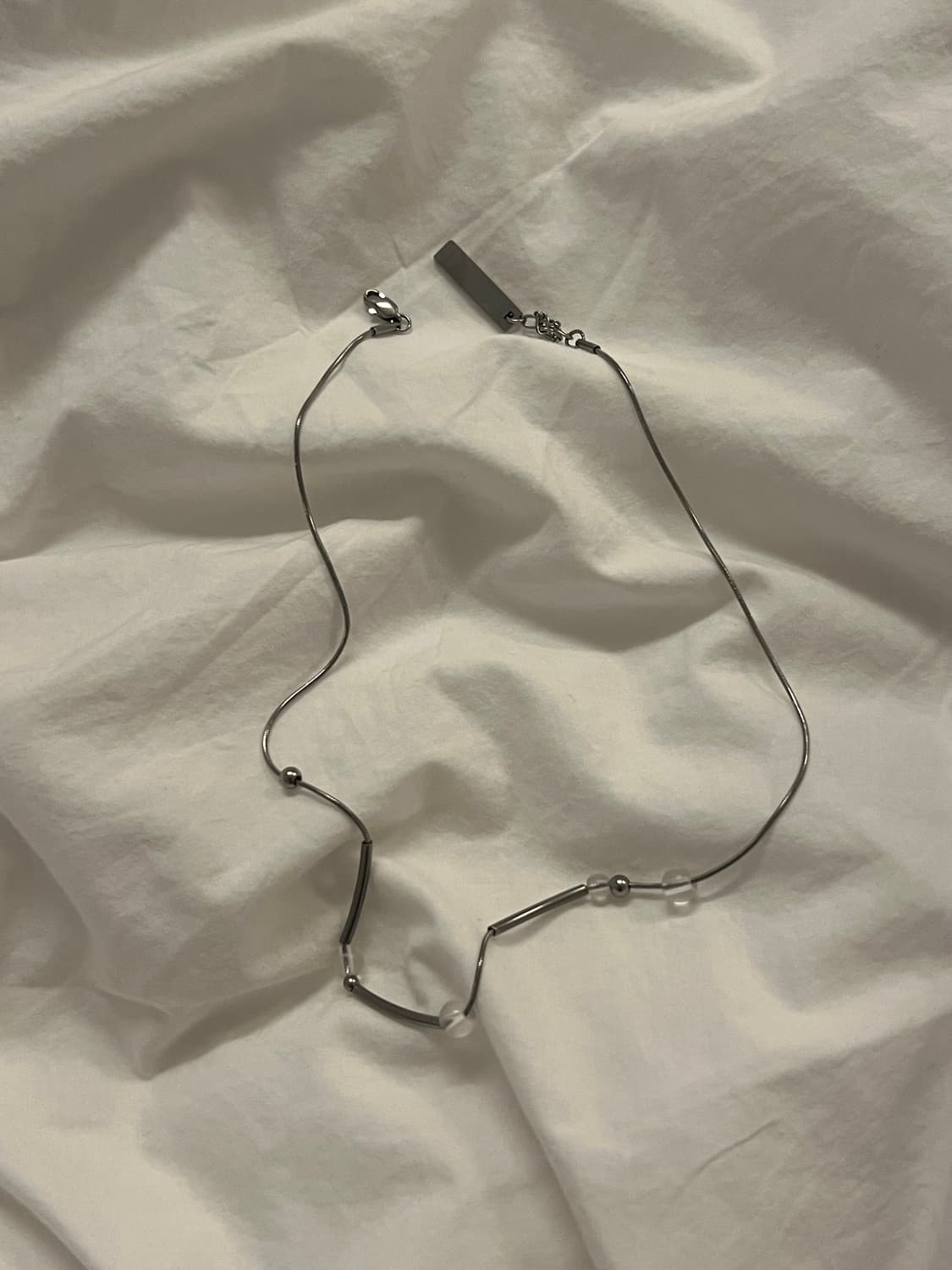 세이지가세이지 Module Necklace (White) 상품이미지1