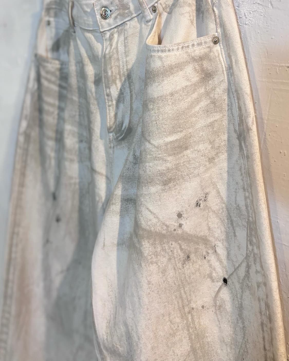 브랜디드 1704 DIRTY WHITE JEANS 상품이미지3