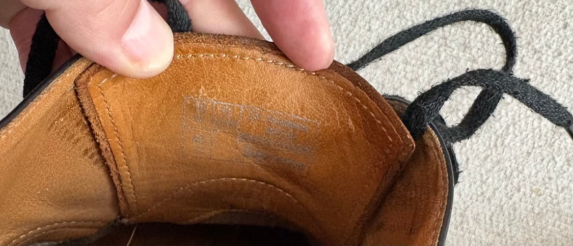 슈프림 닥터마틴 스미스 4홀 블랙 / 45 상품이미지8