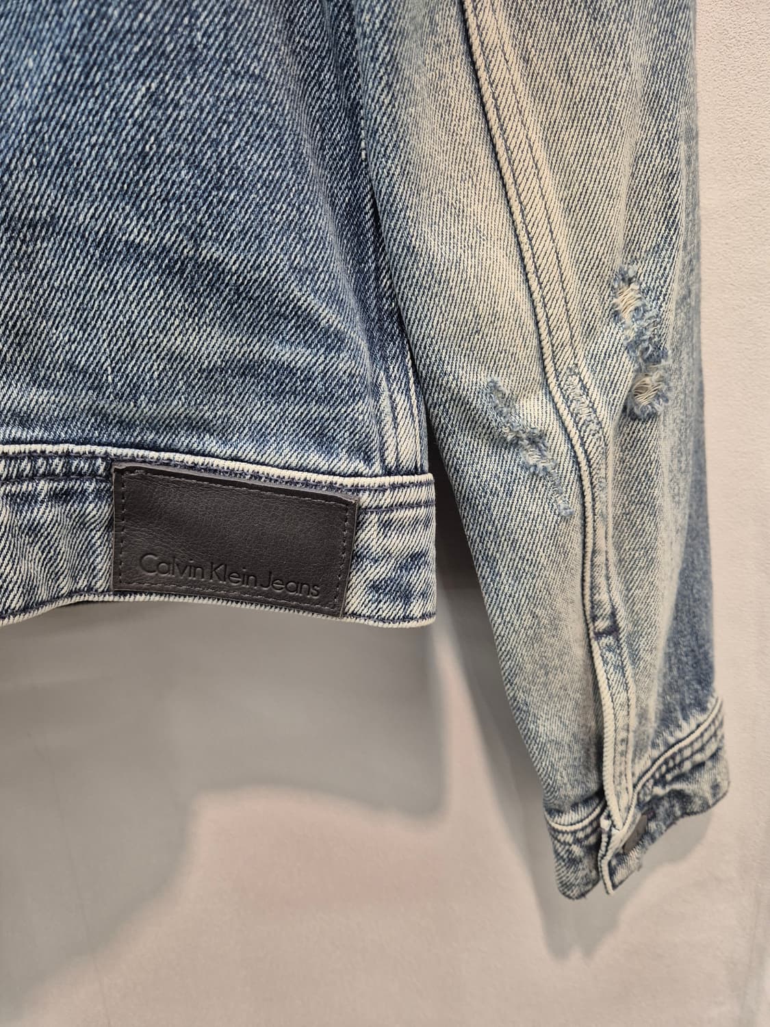 Calvin Klein Jeans 데님 자켓 XS
 사이즈 상품이미지4