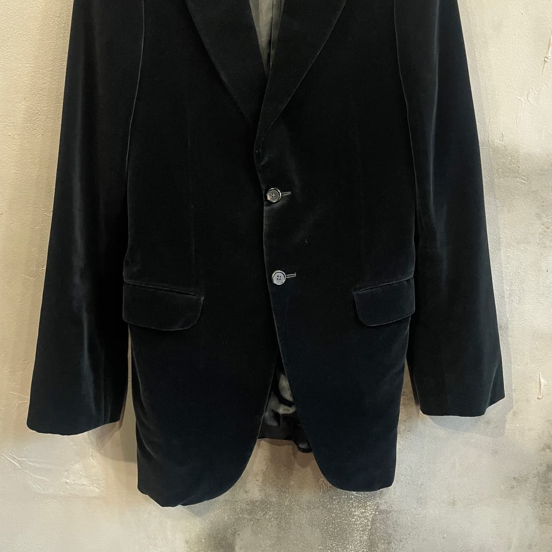 06aw 알렉산더 맥퀸 벨벳 블레이저 상품이미지5