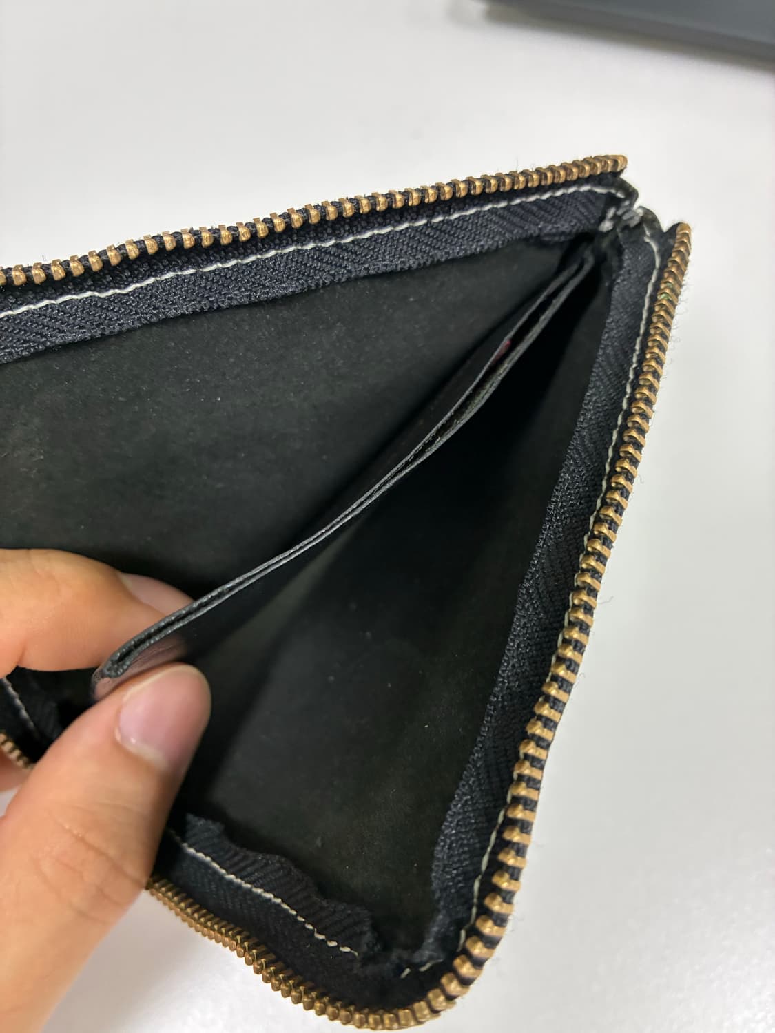 꼼데가르송 옴므 가죽 지갑 상품이미지4