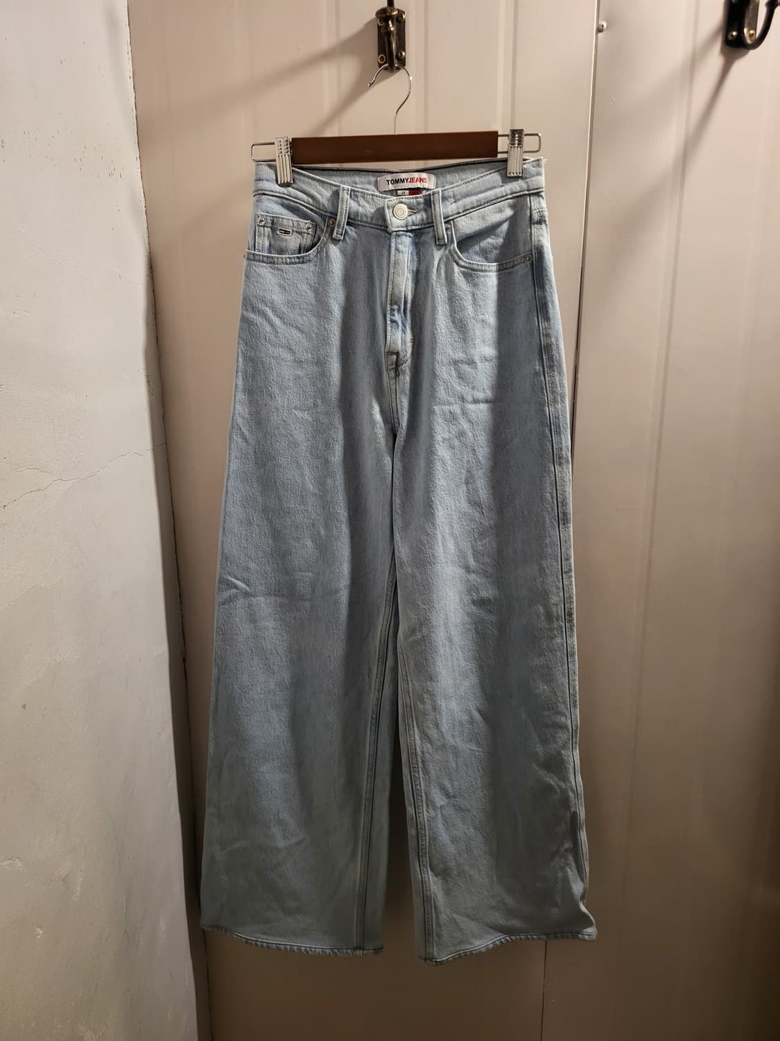 [26]타미진스 와이드 데님 팬츠 연청 상품이미지1