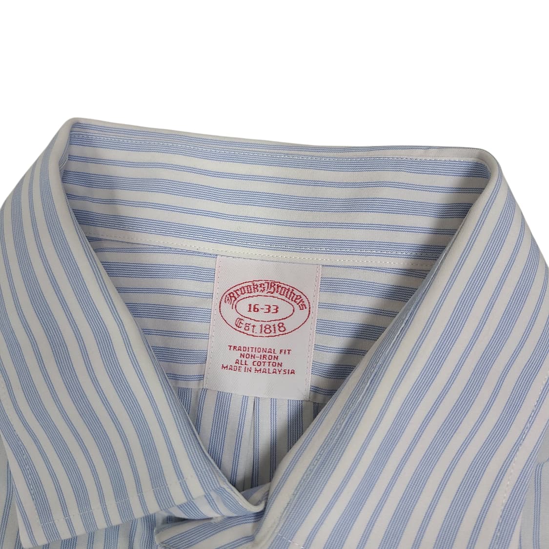 Brooks Brothers Blue Stripe shirt 상품이미지4