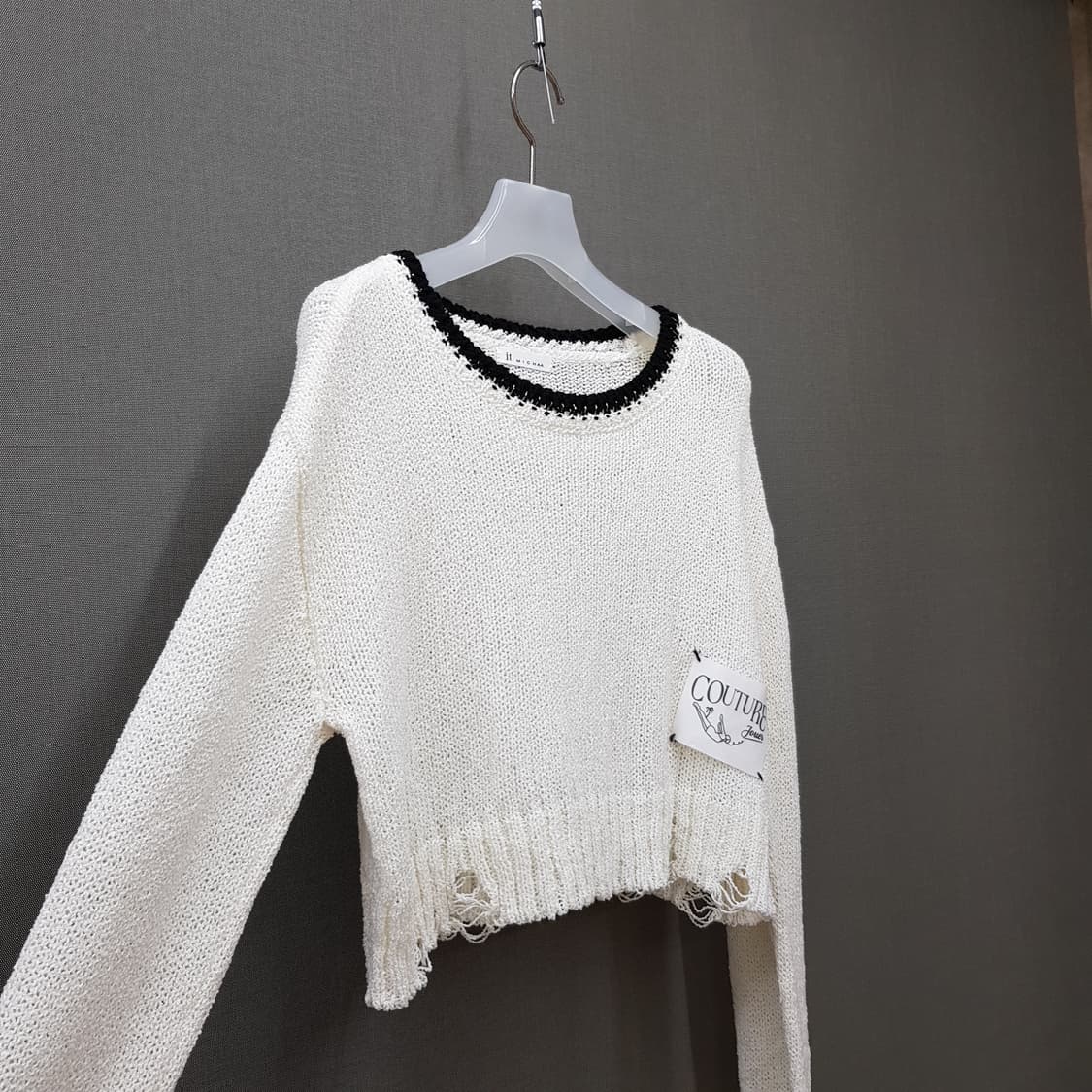 잇미샤 2022 크롭 니트 55사이즈 상품이미지3