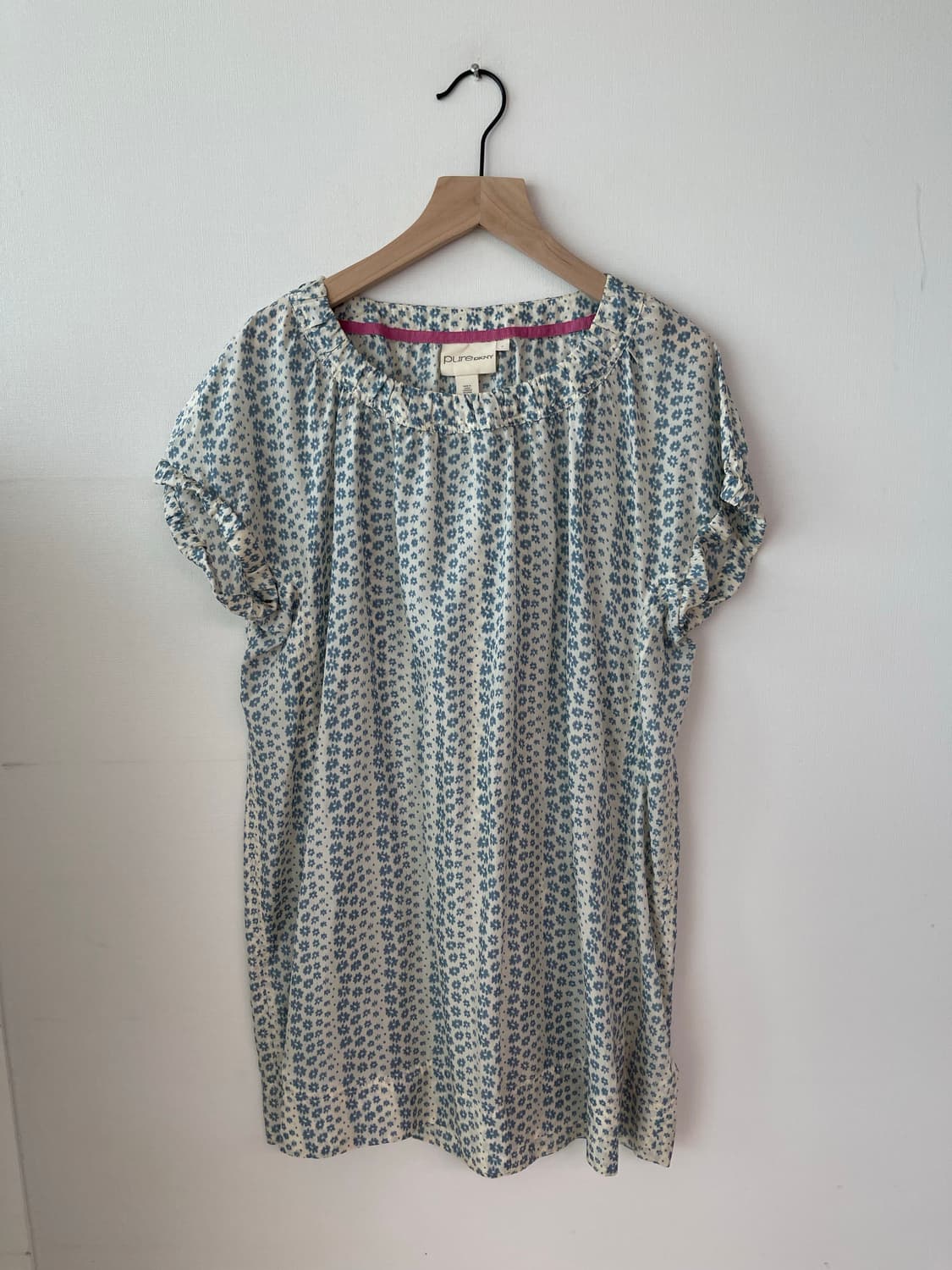 pure DKNY 실크 블라우스 원피스 55 상품이미지1