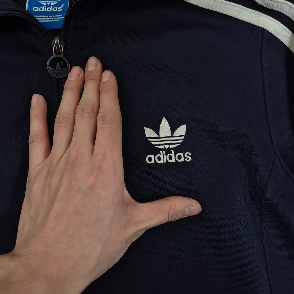 아디다스 파이어버드 유로파 삼선 사이드라인 트랙탑 져지 M(95) 상품이미지4