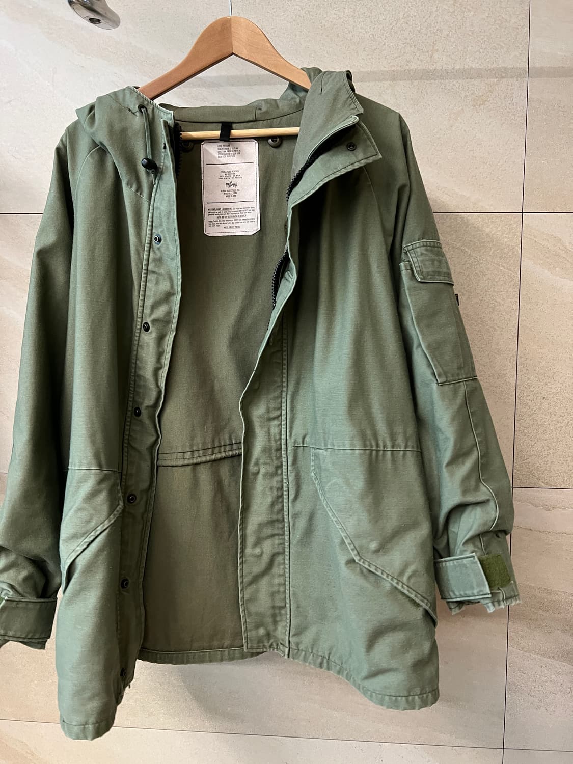 알파인더스트리 야상 자켓 상품이미지10