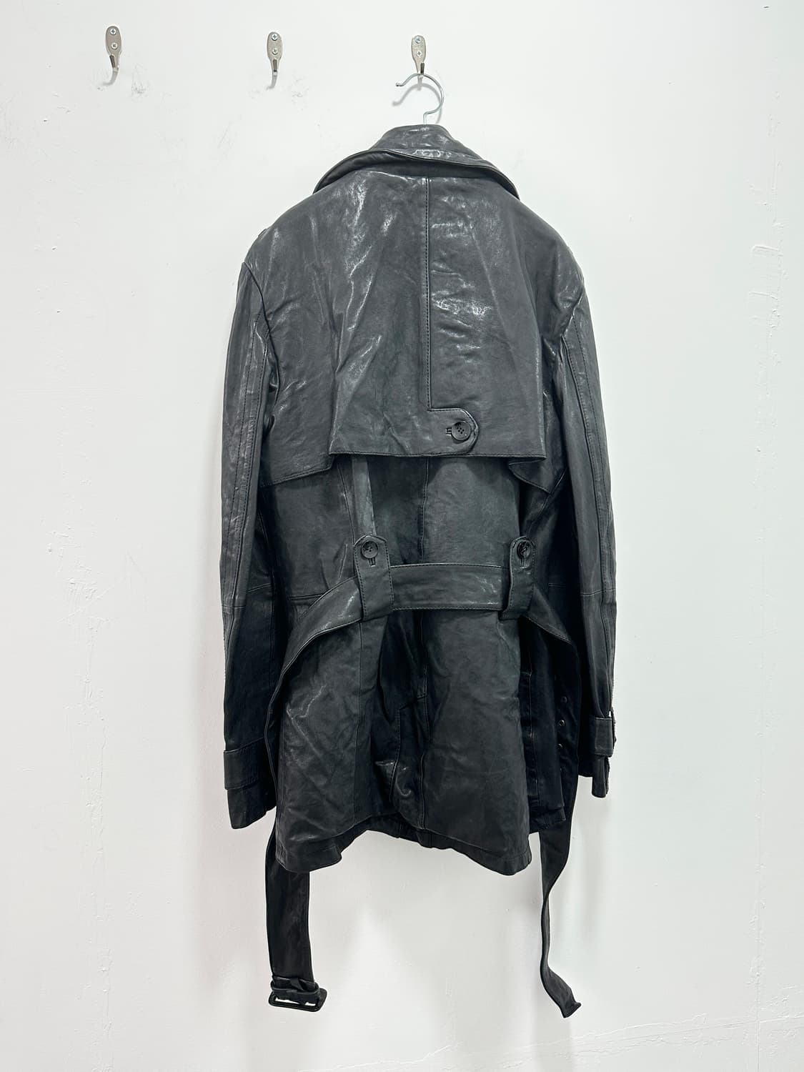 SHEEPSKIN coating leather coat 상품이미지8