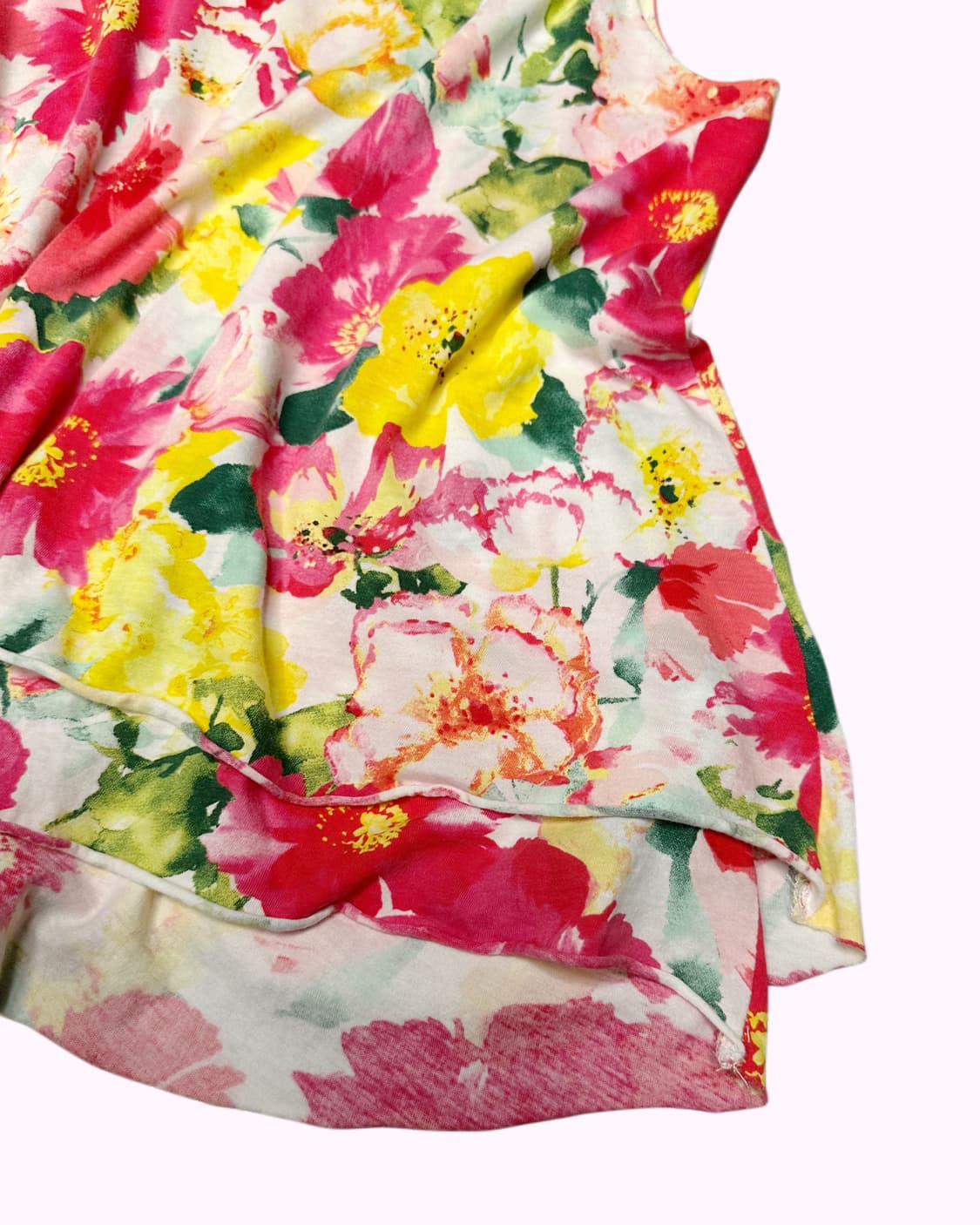 tropical flower sleeveless 상품이미지3