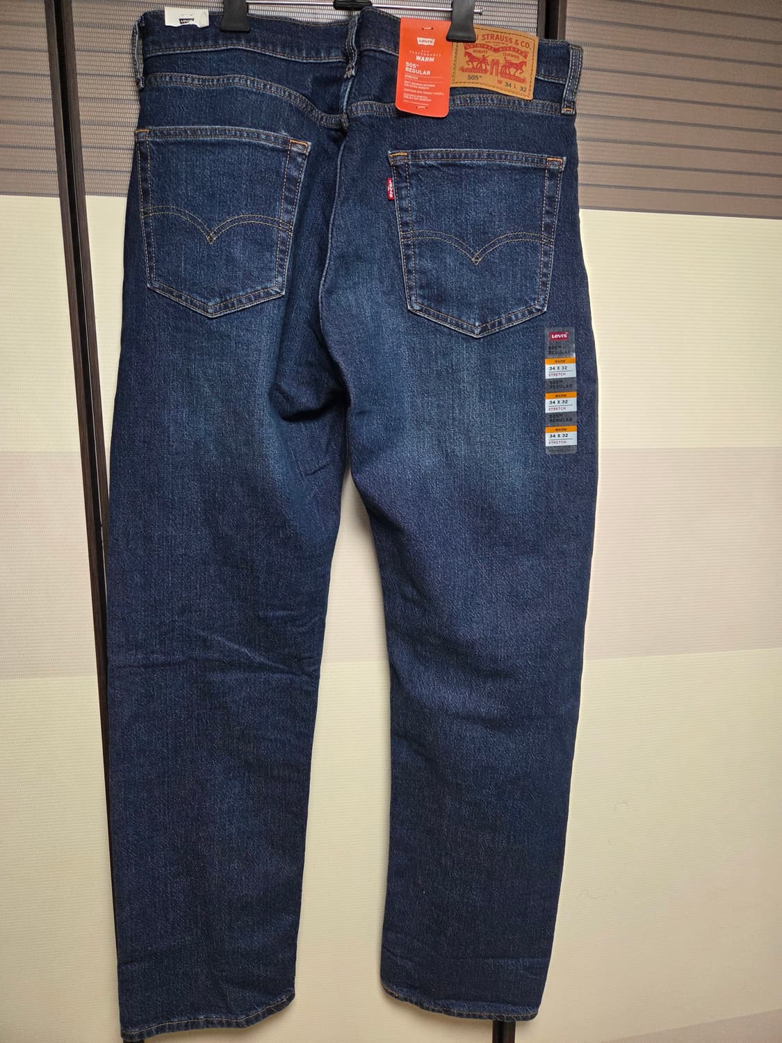 (새상품) 리바이스 505, 34/32 상품이미지2