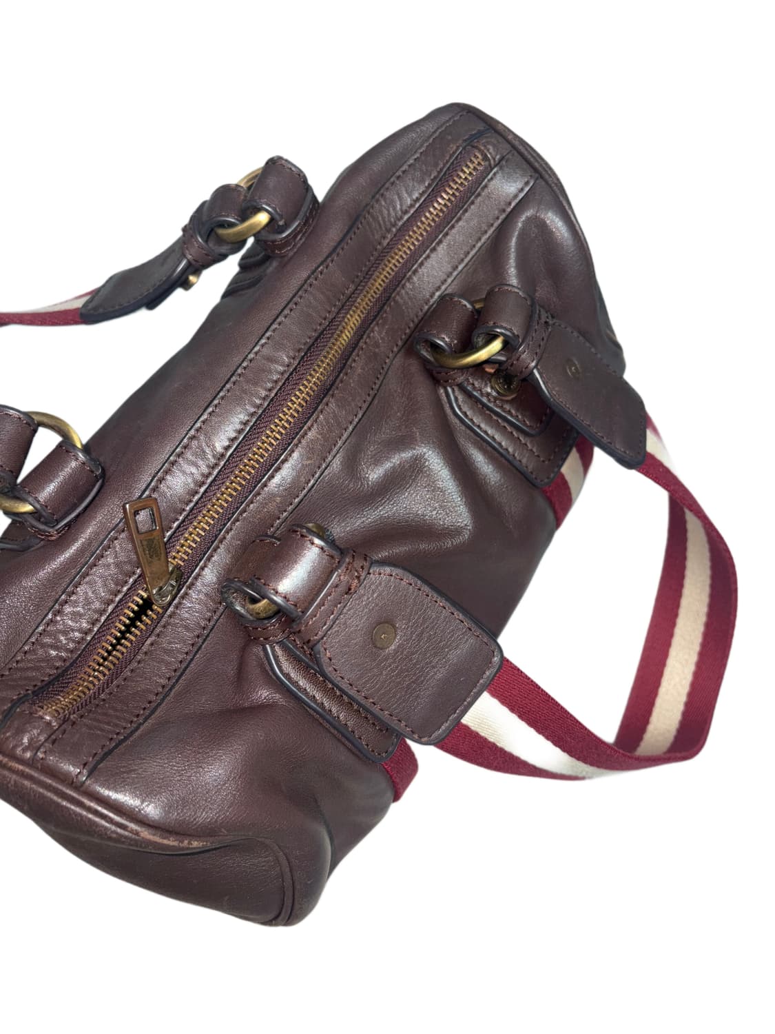 빈티지 보스턴 레더백 상품이미지2