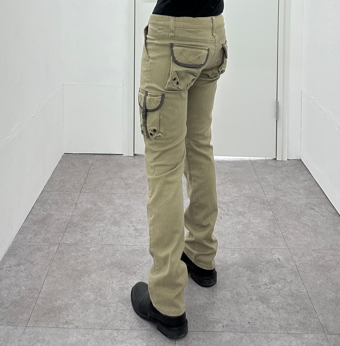 JPN Eyelet Detail Cargo Pants 상품이미지3