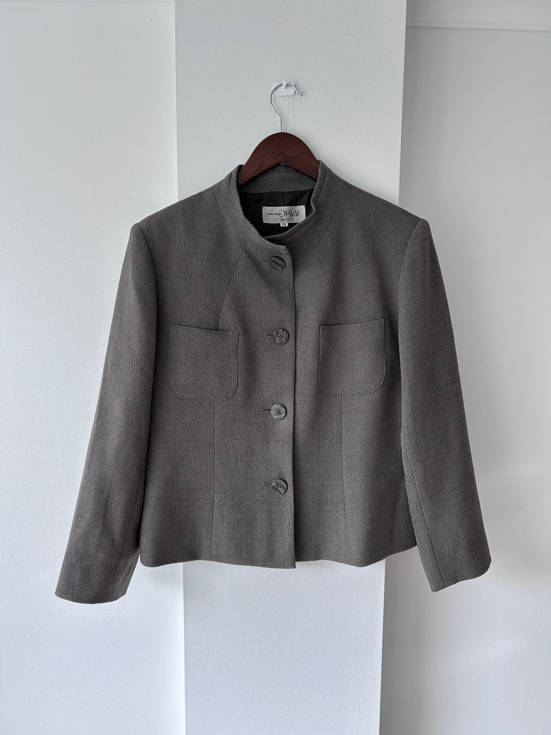 Dust Khaki Mandarin Collar Jacket/빈티지자켓 상품이미지2