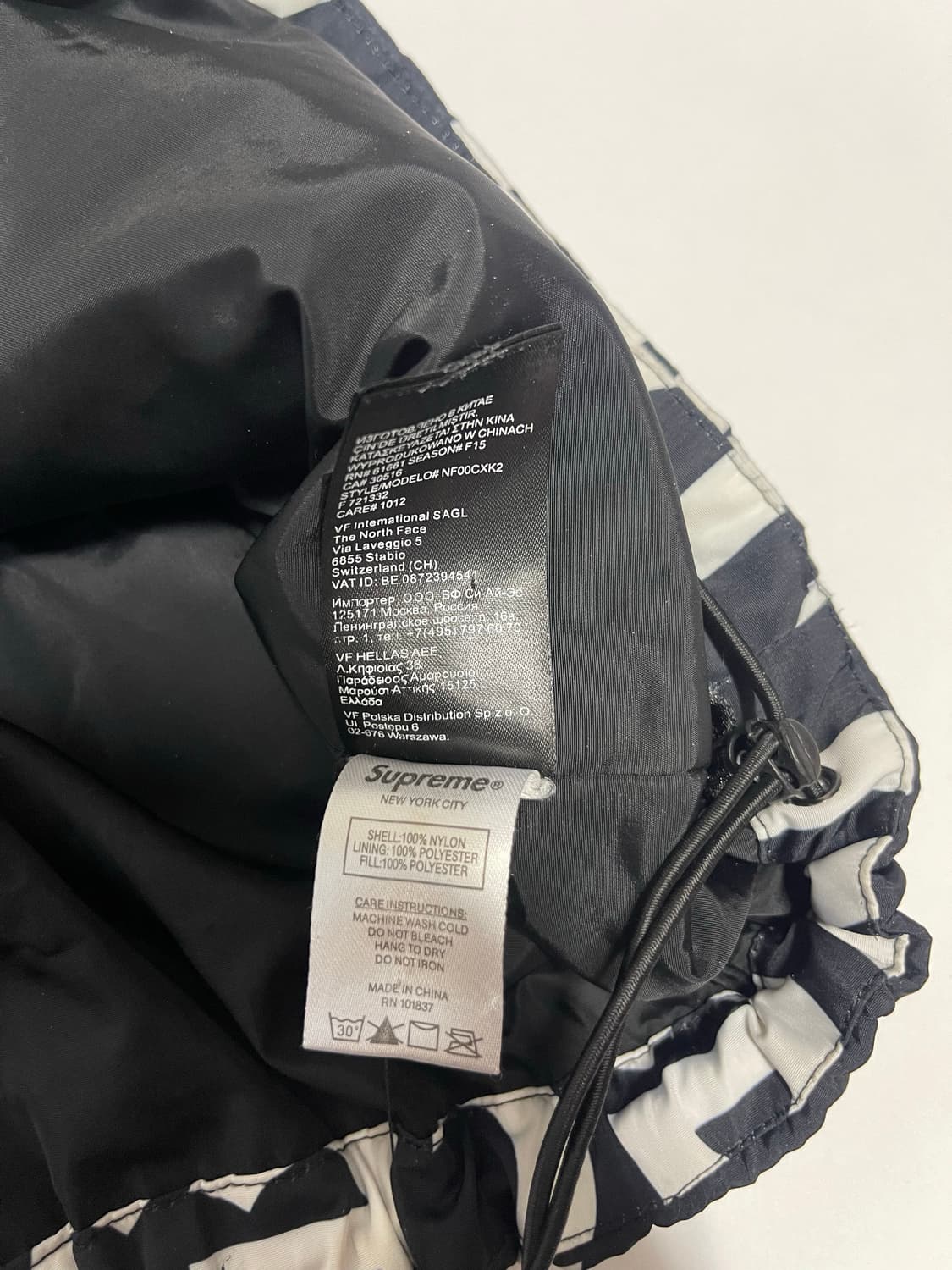 슈프림 x 노스페이스 레터링 아노락 XL 상품이미지9