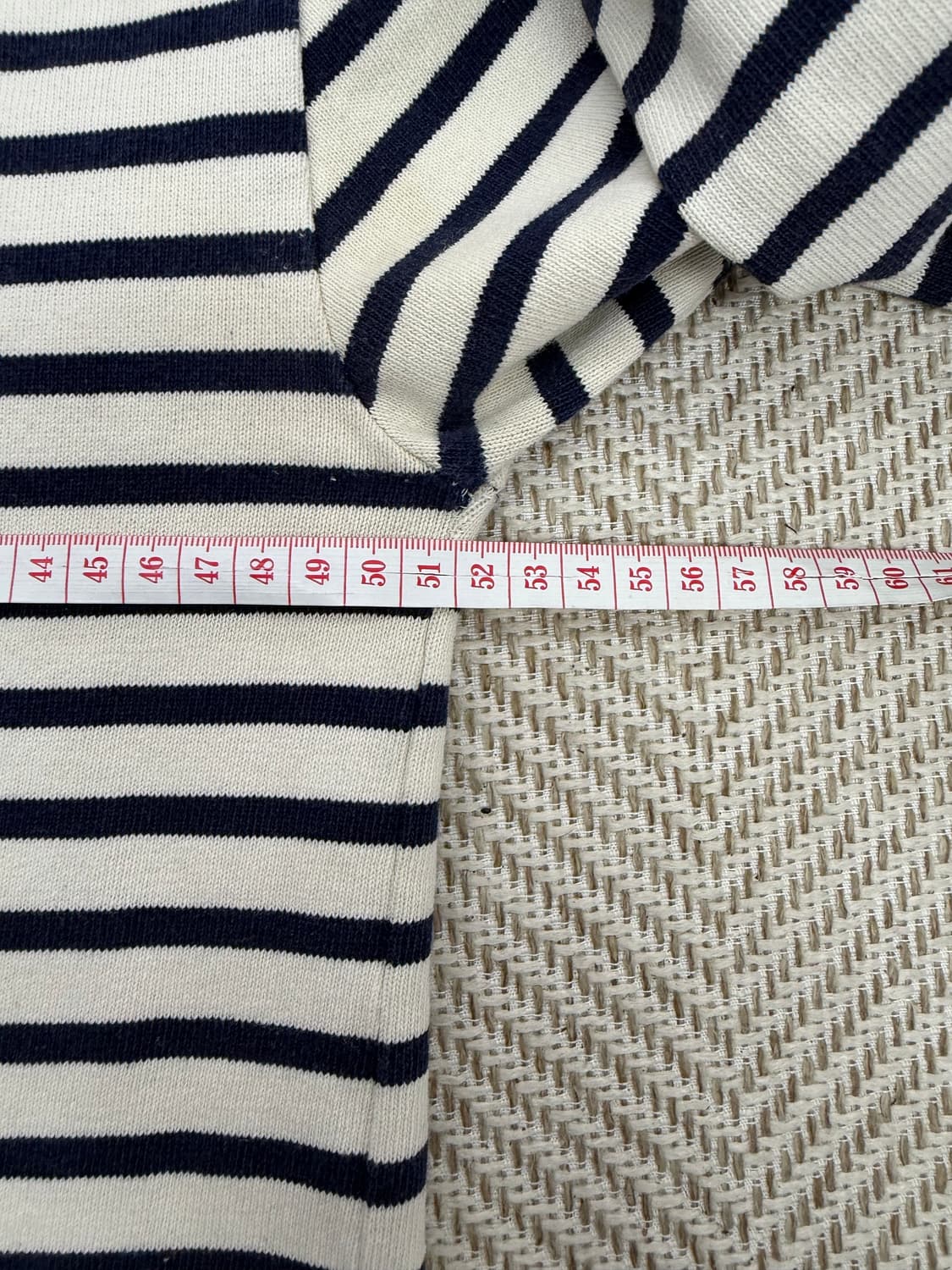 정품) 세인트제임스 여성 엘보패치 긴팔티 40 상품이미지7