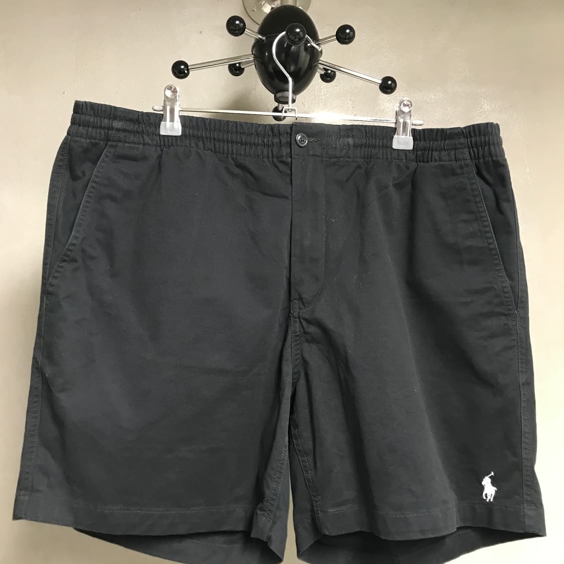 폴로 랄프로렌 QR 포니 반바지 블랙 XL 상품이미지2