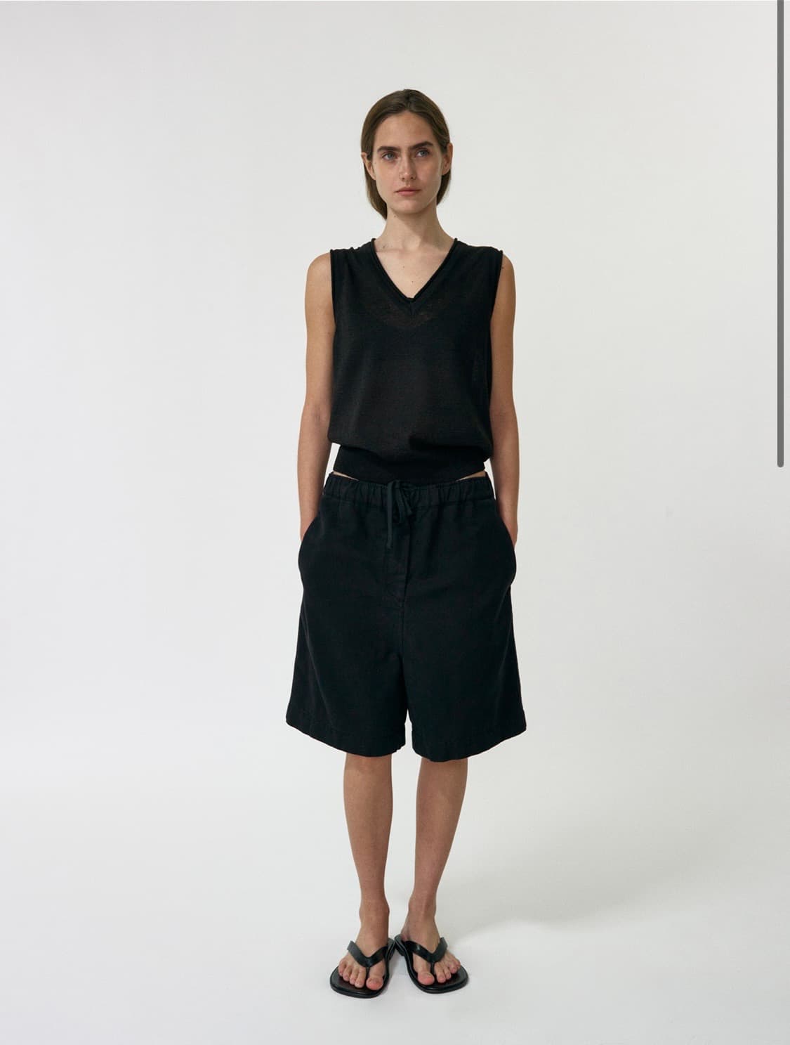 [1회착용] 낫띵리튼 Dore sleeveless knit top 상품이미지2