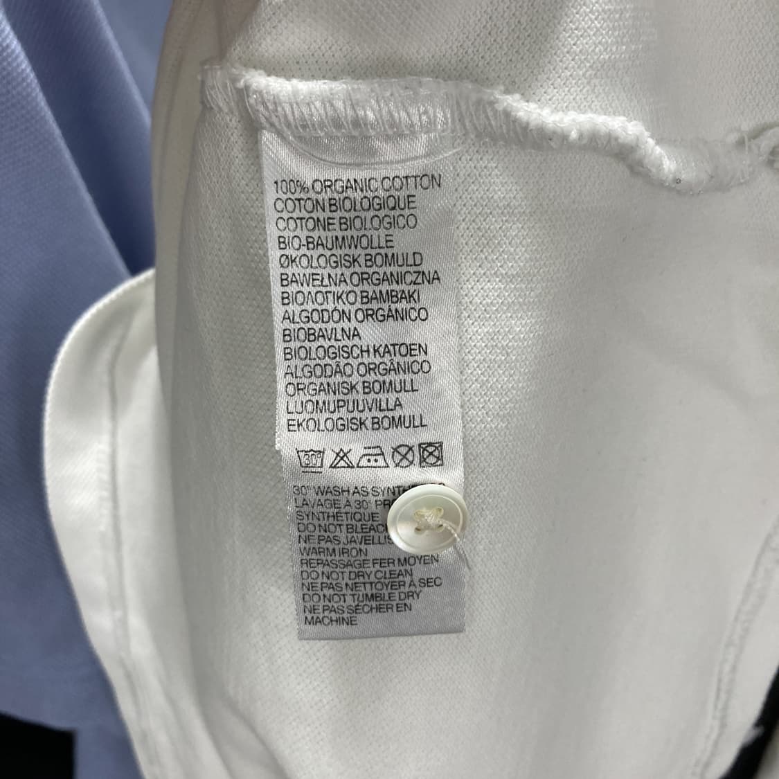 폴스미스 지브라로고 남성폴로 반팔 화이트 L 상품이미지5