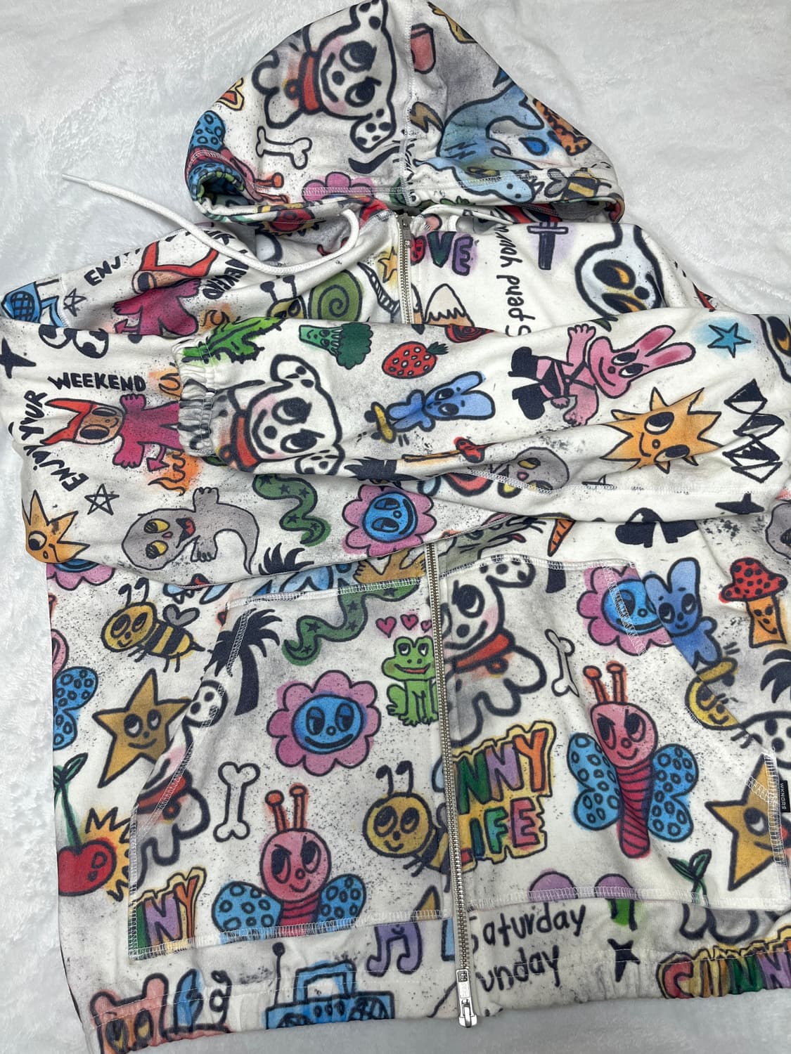 위캔더스 투웨이 후드집업 M 상품이미지2