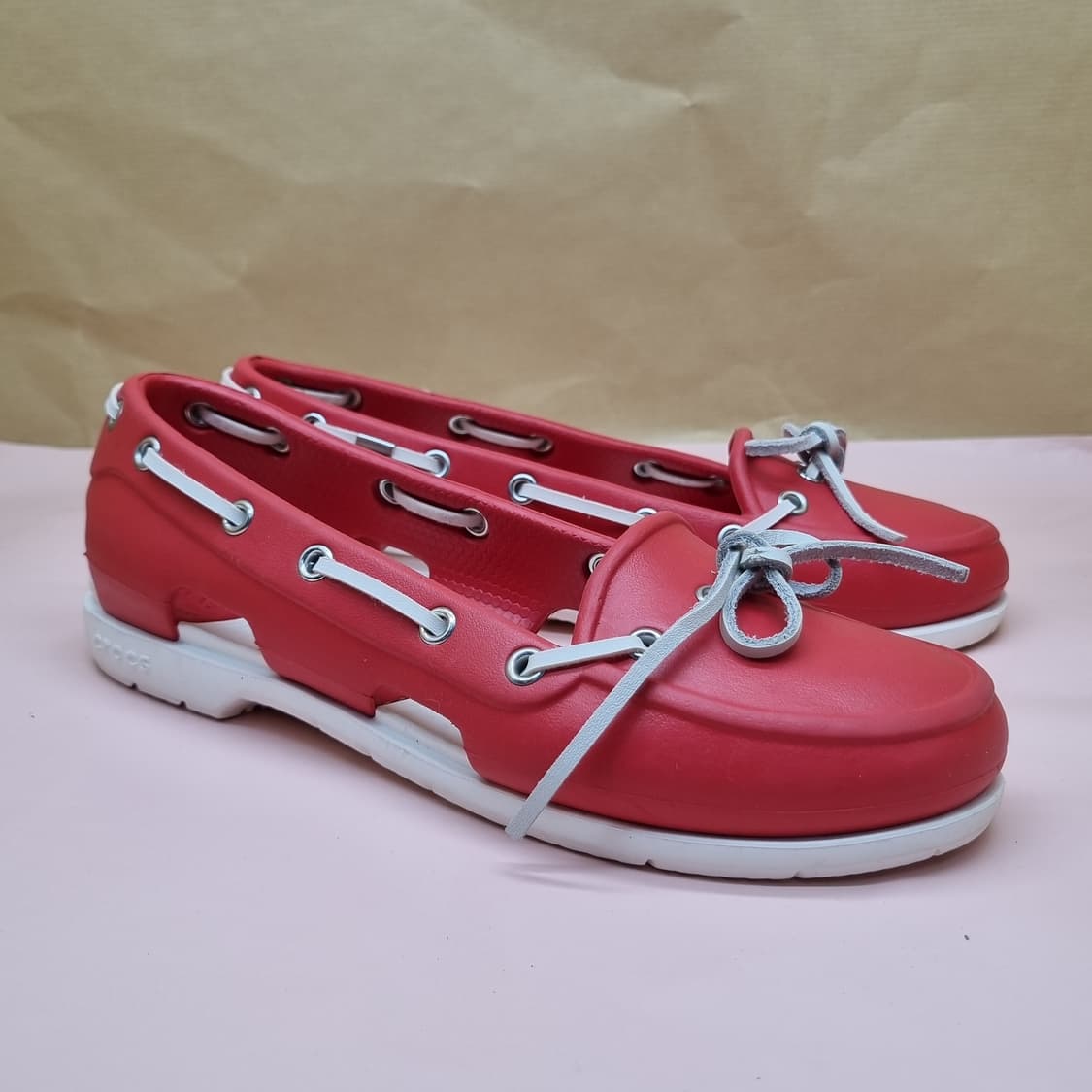 크록스 비치라인 보트슈즈 W6 230 상품이미지1