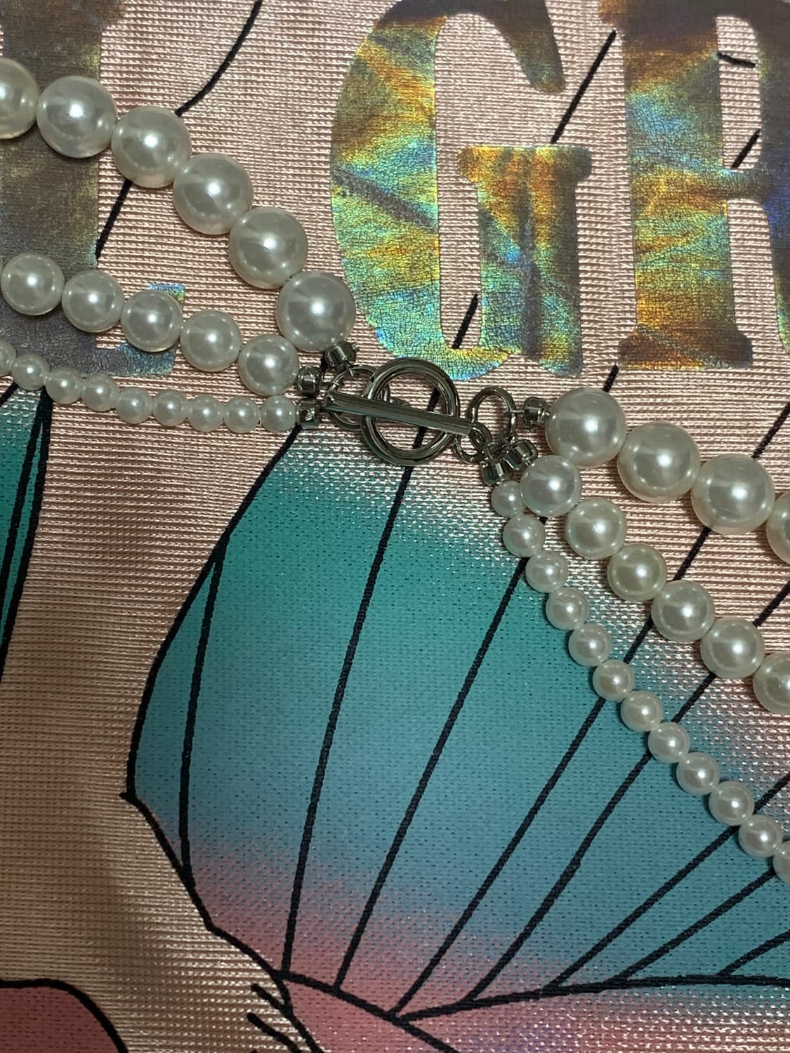 주문제작) 3피스 레이어드 진주 목걸이 상품이미지3