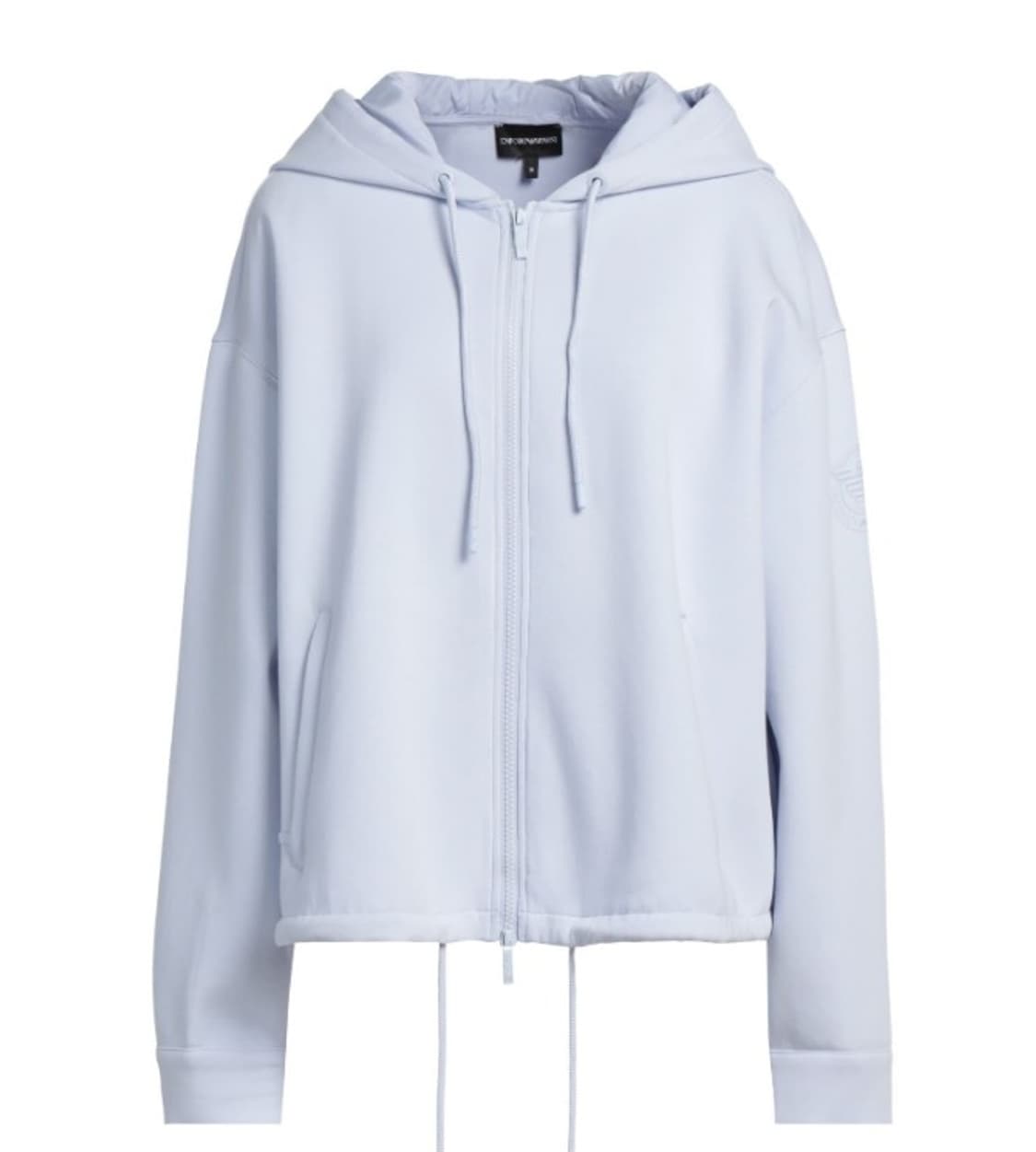 엠포리오 아르마니 오버핏 이글 로고 후드 집업  상품이미지1