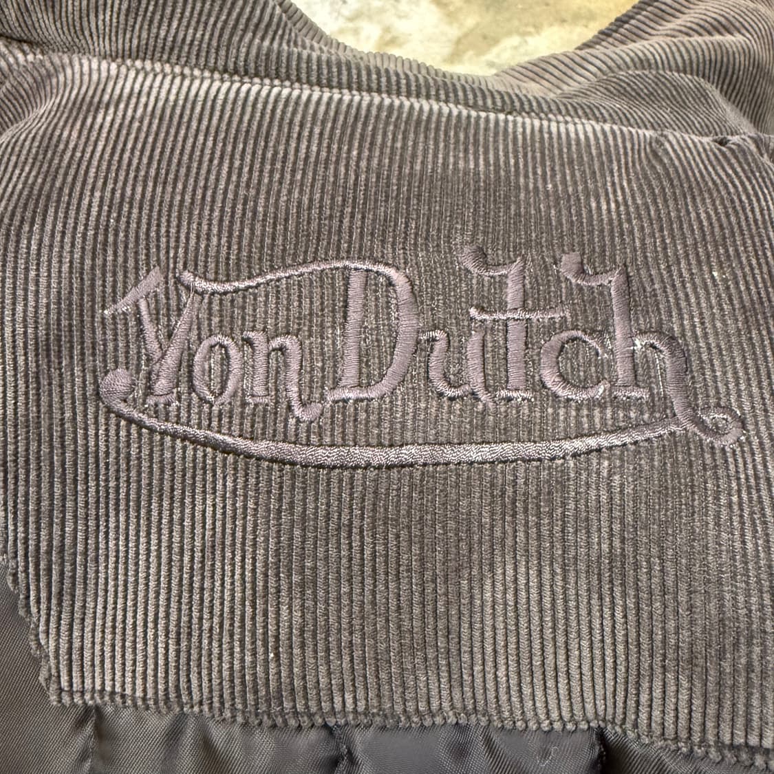 본더치 코듀로이 골지 초코 브라운 자켓 100 상품이미지7