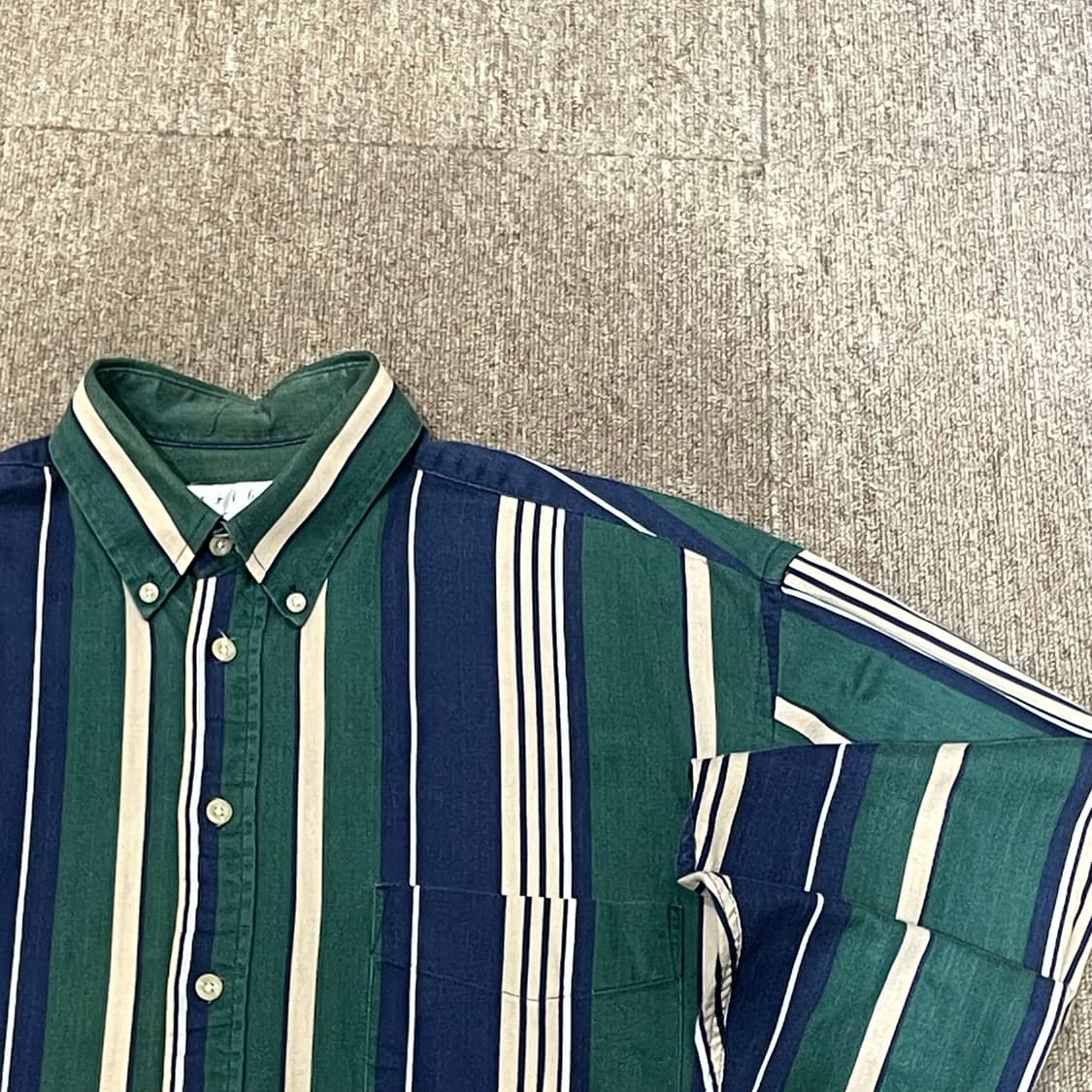 (M) Tribute 빈티지 스프라이프 셔츠 상품이미지2