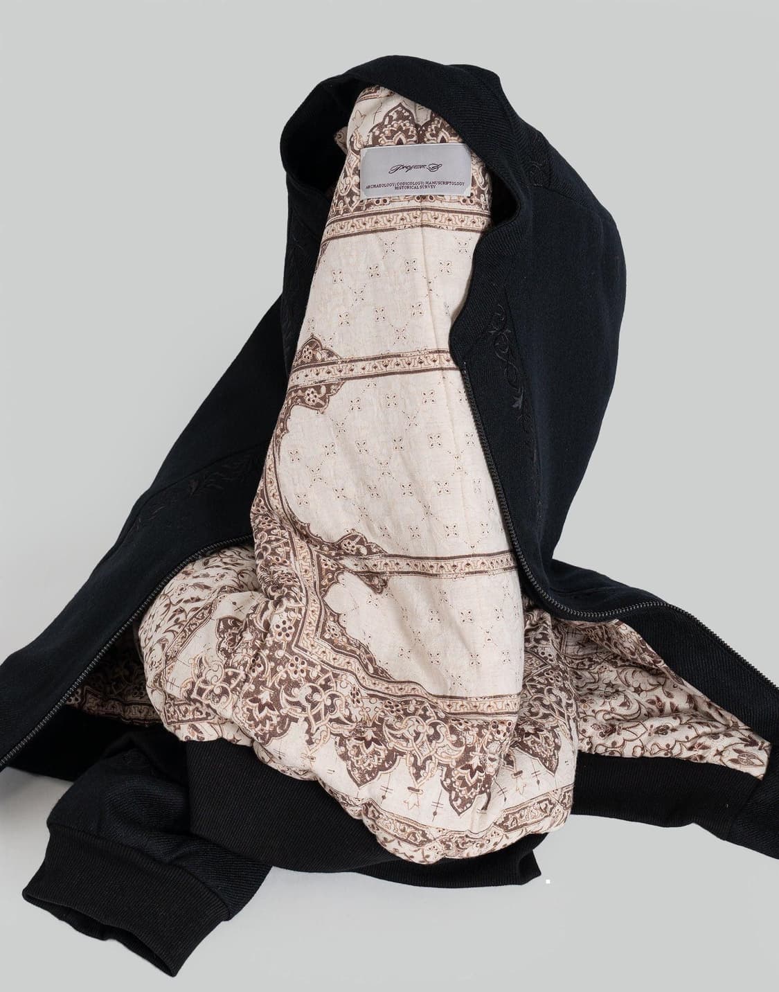 professor e 프로페서 이 엠브로이드 울 봄버 50사이즈 상품이미지1