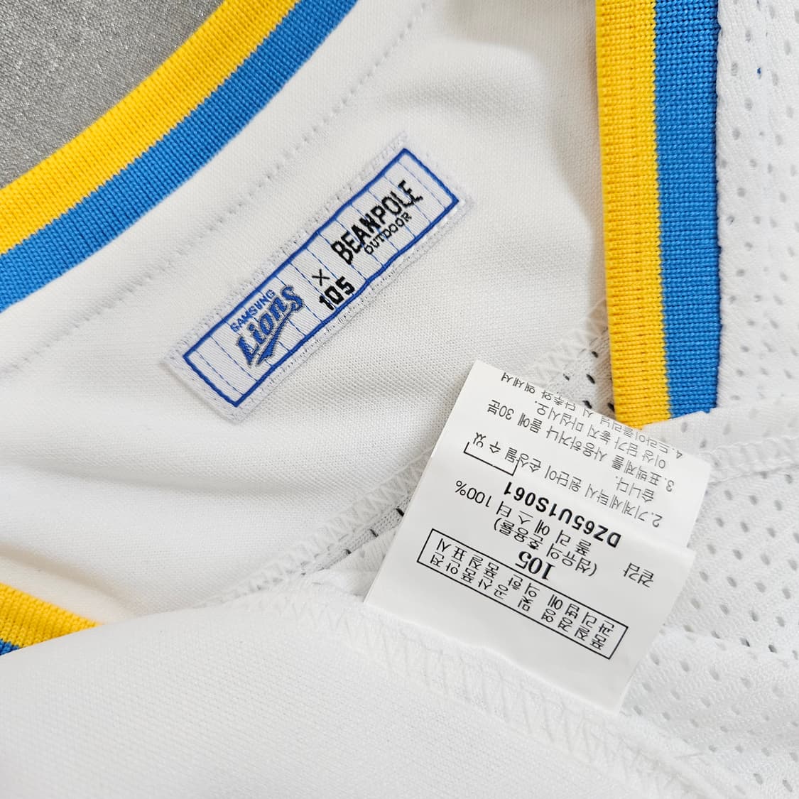 삼성라이온즈 빈폴아웃도어 노마킹 한자 왕조 유니폼 105 상품이미지4