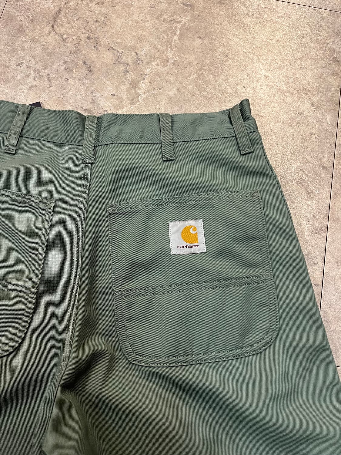 칼하트 심플팬츠 카키 S #csz1990 상품이미지5