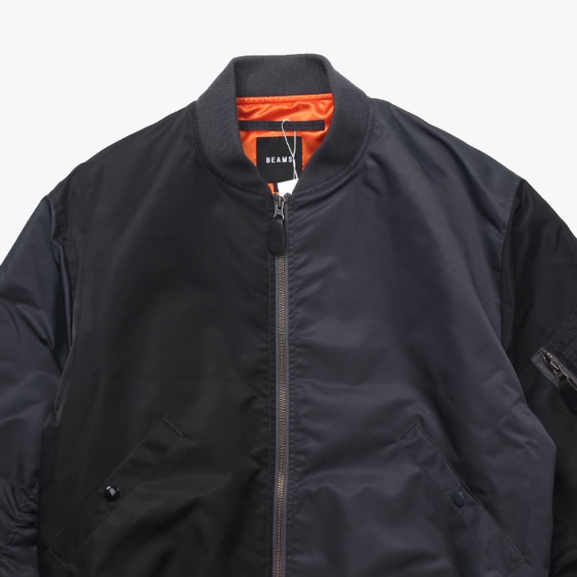  BEAMS "Black Grey MA-1" 상품이미지2