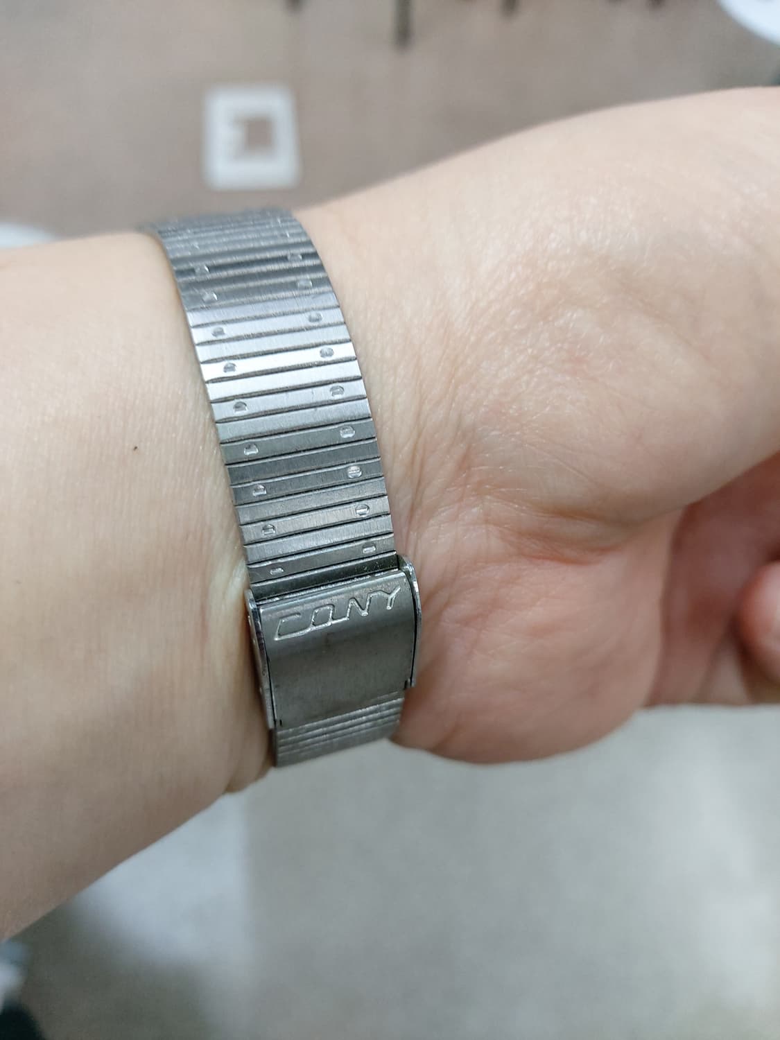 CONY 쿼츠 빈티지 남성 시계 상품이미지5