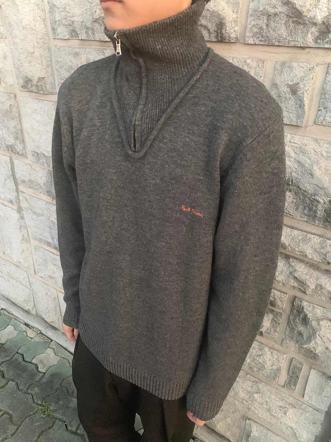 폴 스미스 진스 투톤 칼라 니트 상품이미지3