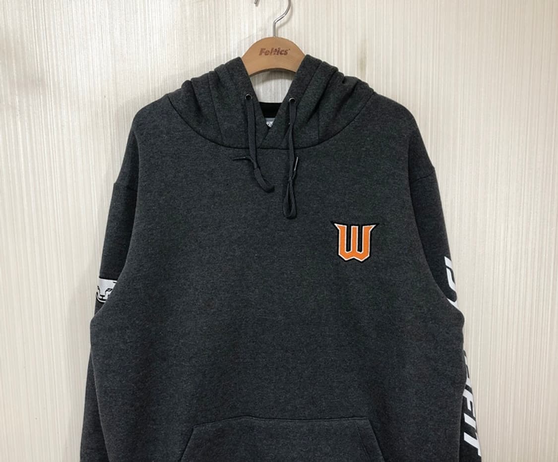 KBO 다이나핏 SK와이번스 선수실착 플리스 풀오버후디 110 #0 상품이미지2