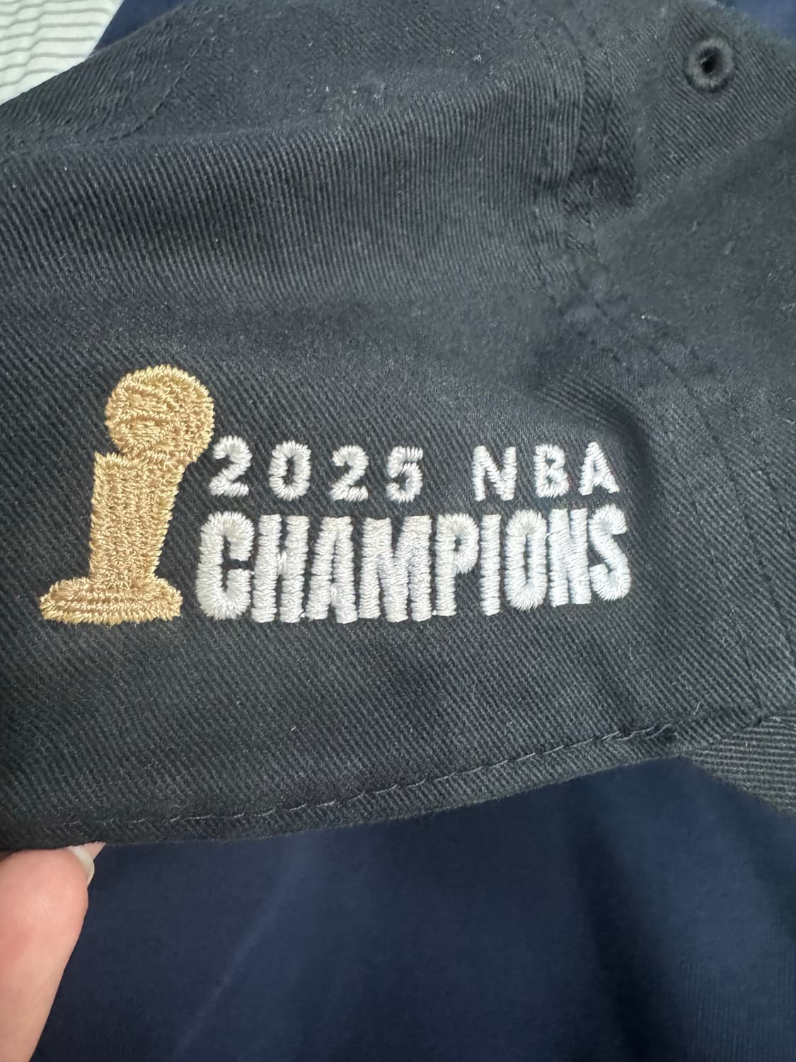 오클라호마시티 썬더 47 브랜드 2025 우승 기념 모자 상품이미지2