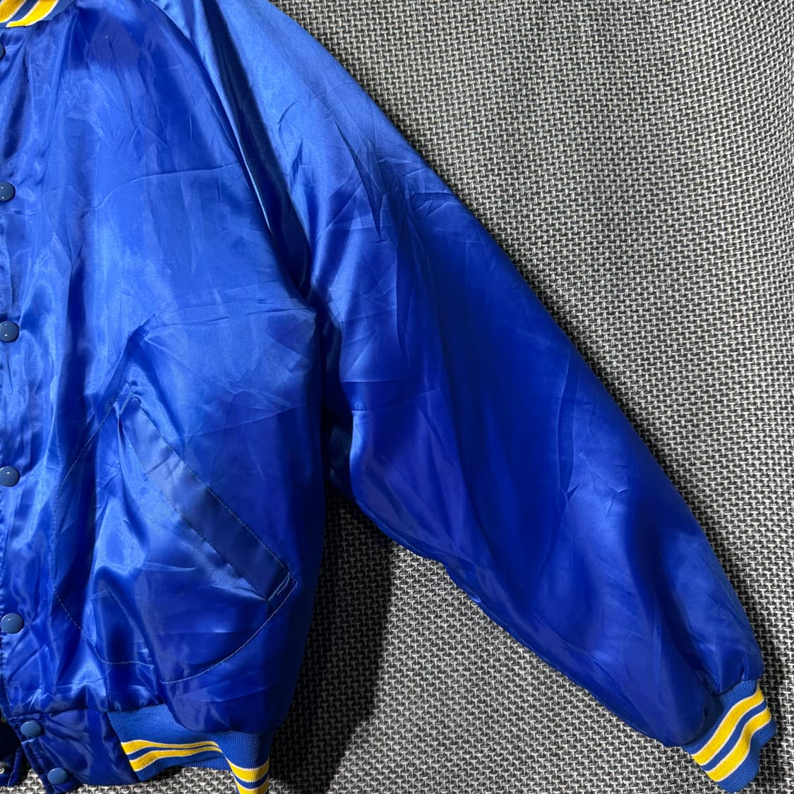 빈티지 봄버 자켓 블루 ( L/OLD-8182 ) 상품이미지4