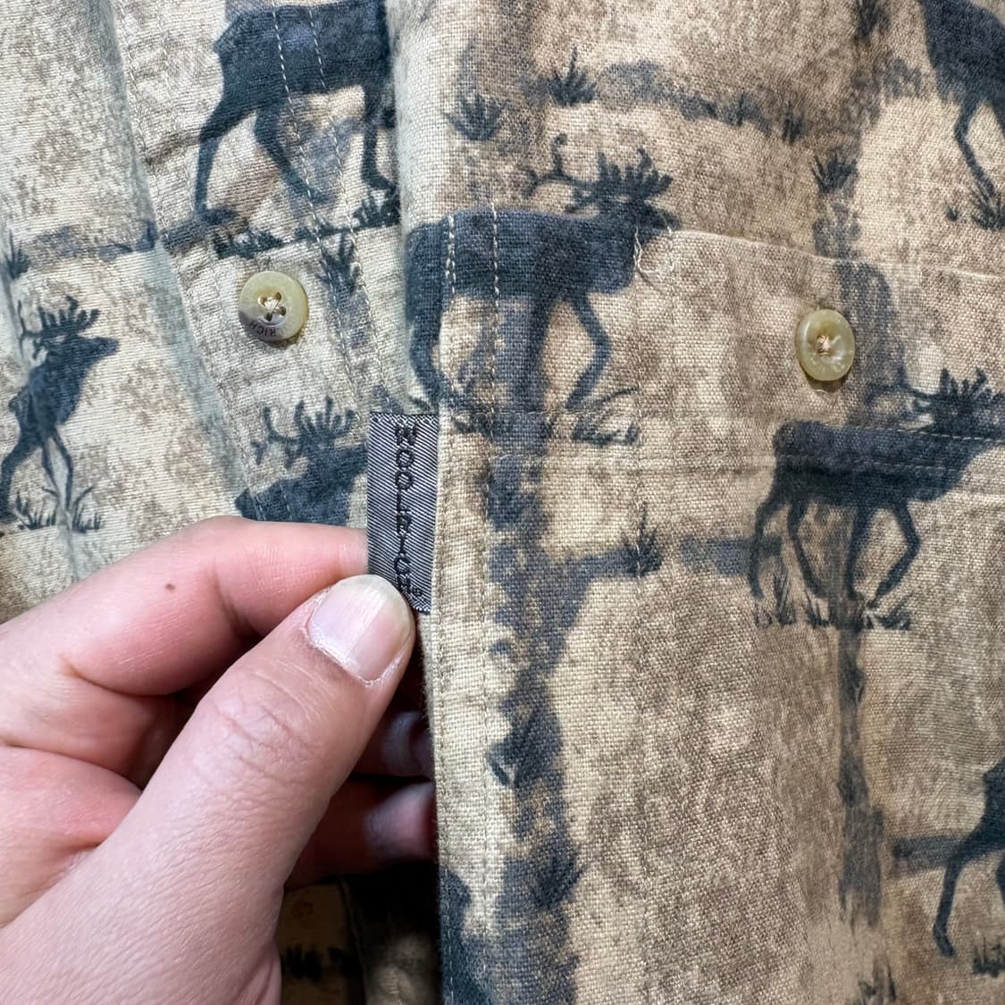 [XXL] WOOLRICH 울리치 빈티지 패턴 워크 셔츠 상품이미지3