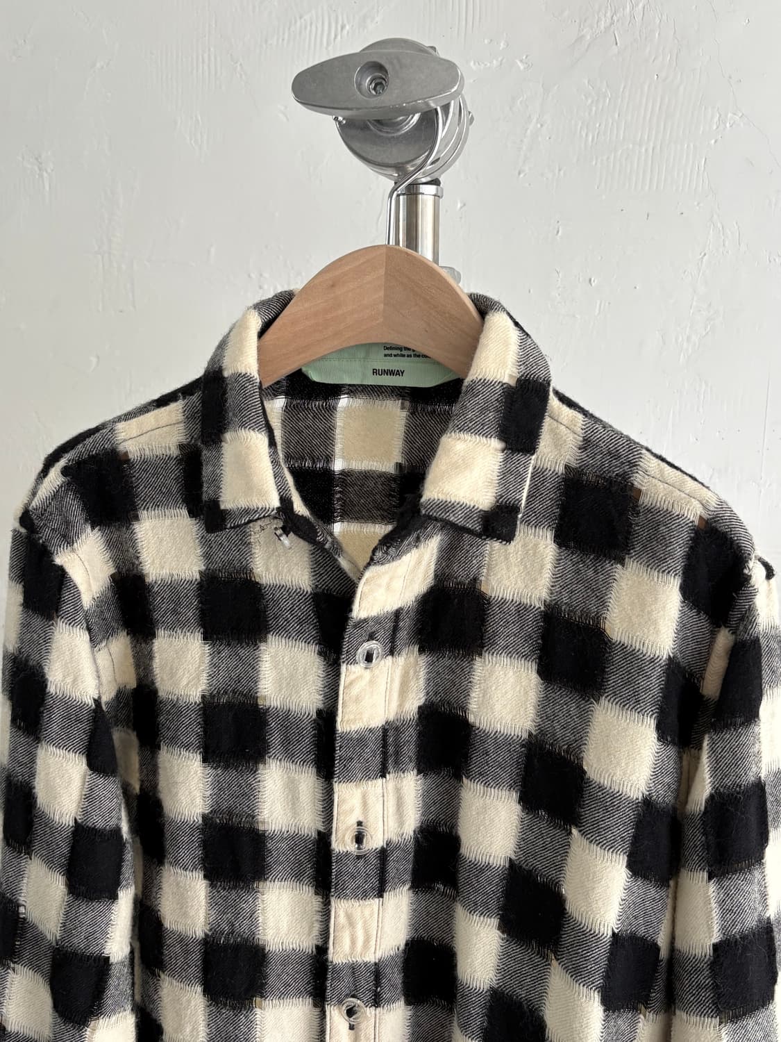 Off-White 오프화이트 17FW 플란넬 체크 셔츠  상품이미지2