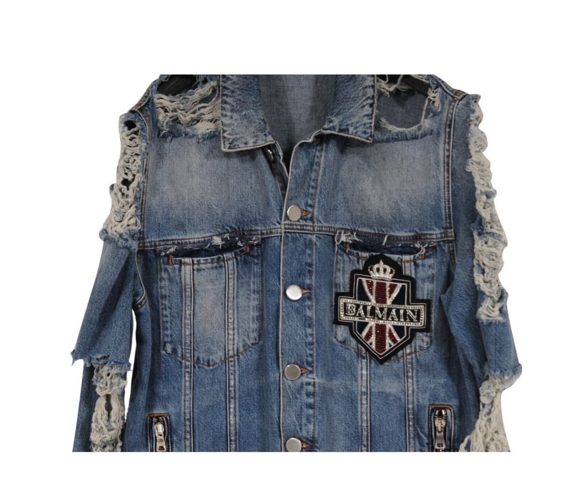 발망 좀비 디스트로이드 데님 자켓 L 상품이미지7