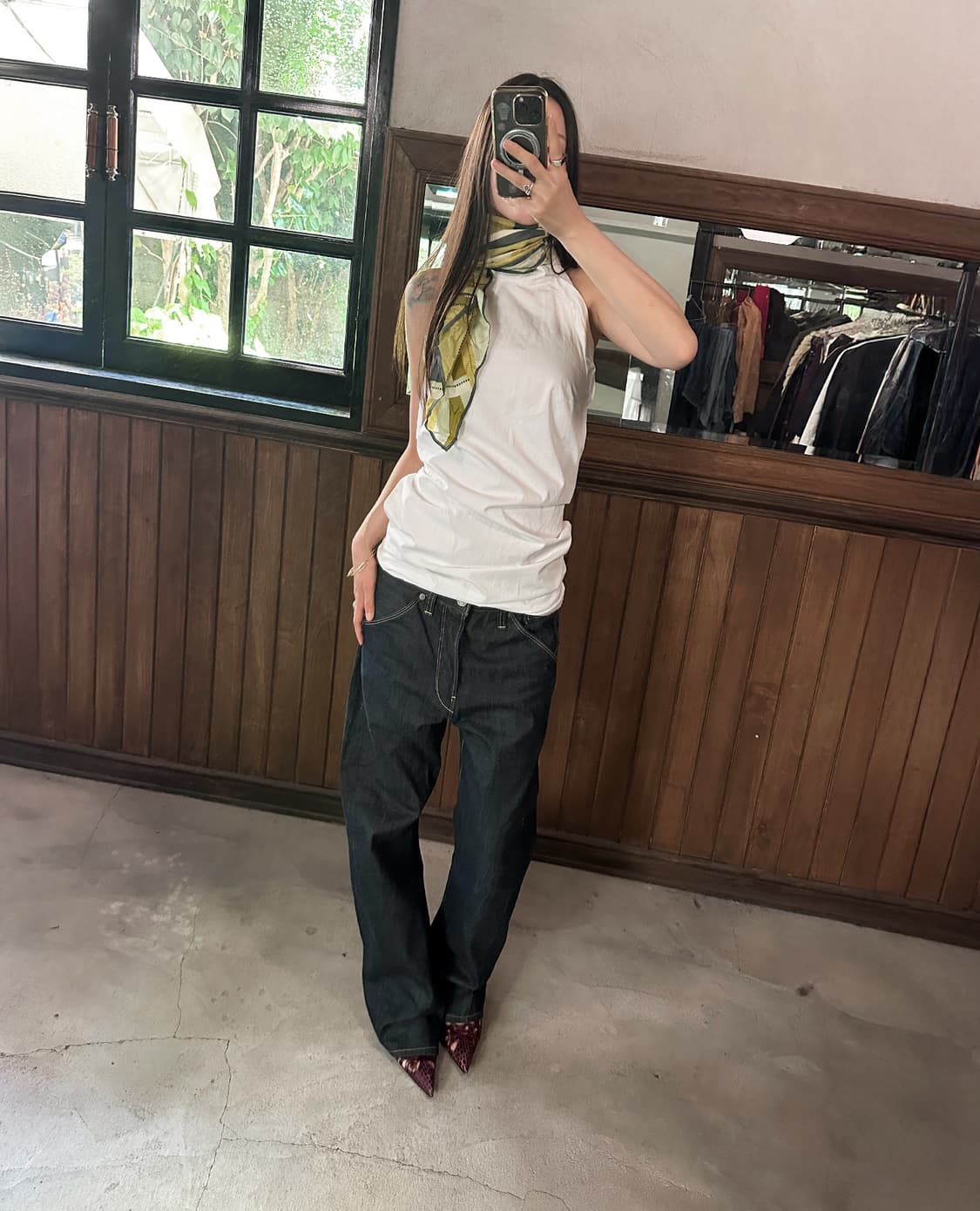 BALENCIAGA silk scarf 상품이미지1