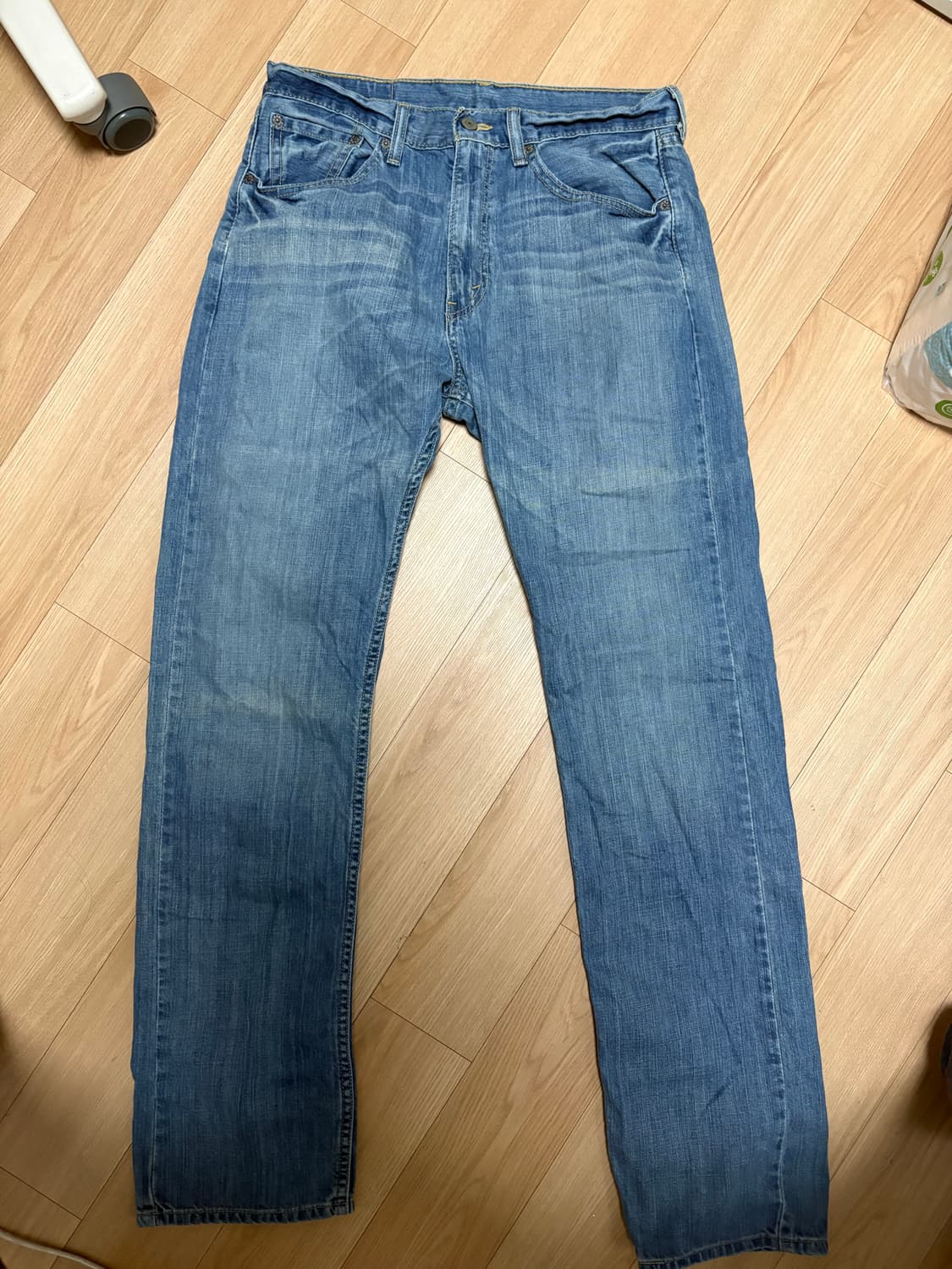 리바이스 505 W32 L34 데님팬츠 상품이미지5