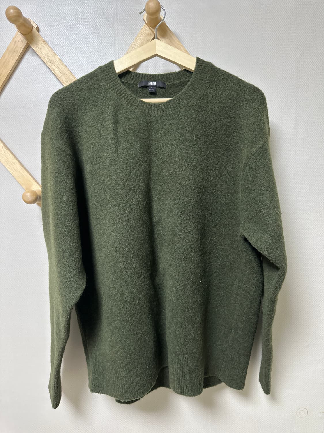 유니클로 수플레얀크루넥스웨터 상품이미지2