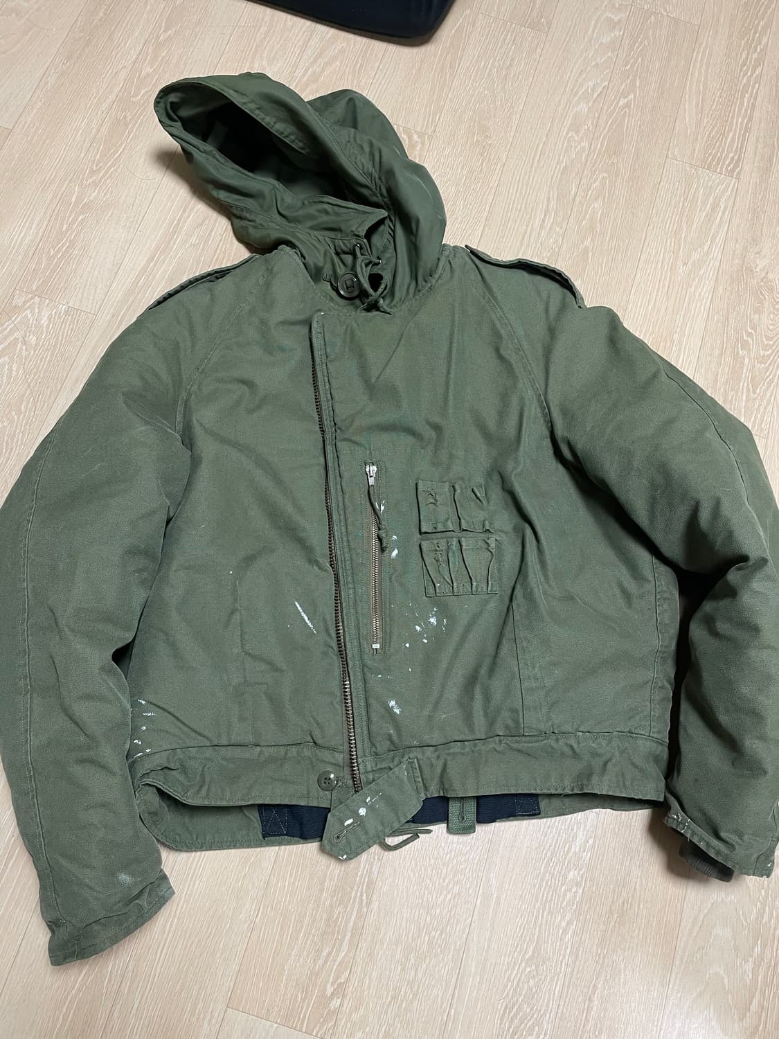 레어)90s 캐나다군 탱커자켓 상품이미지1