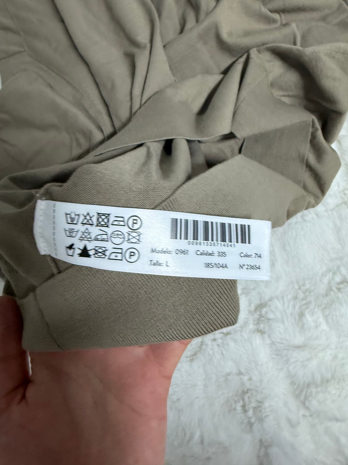 [L] 마시모두띠 니트 베이지 상품이미지4