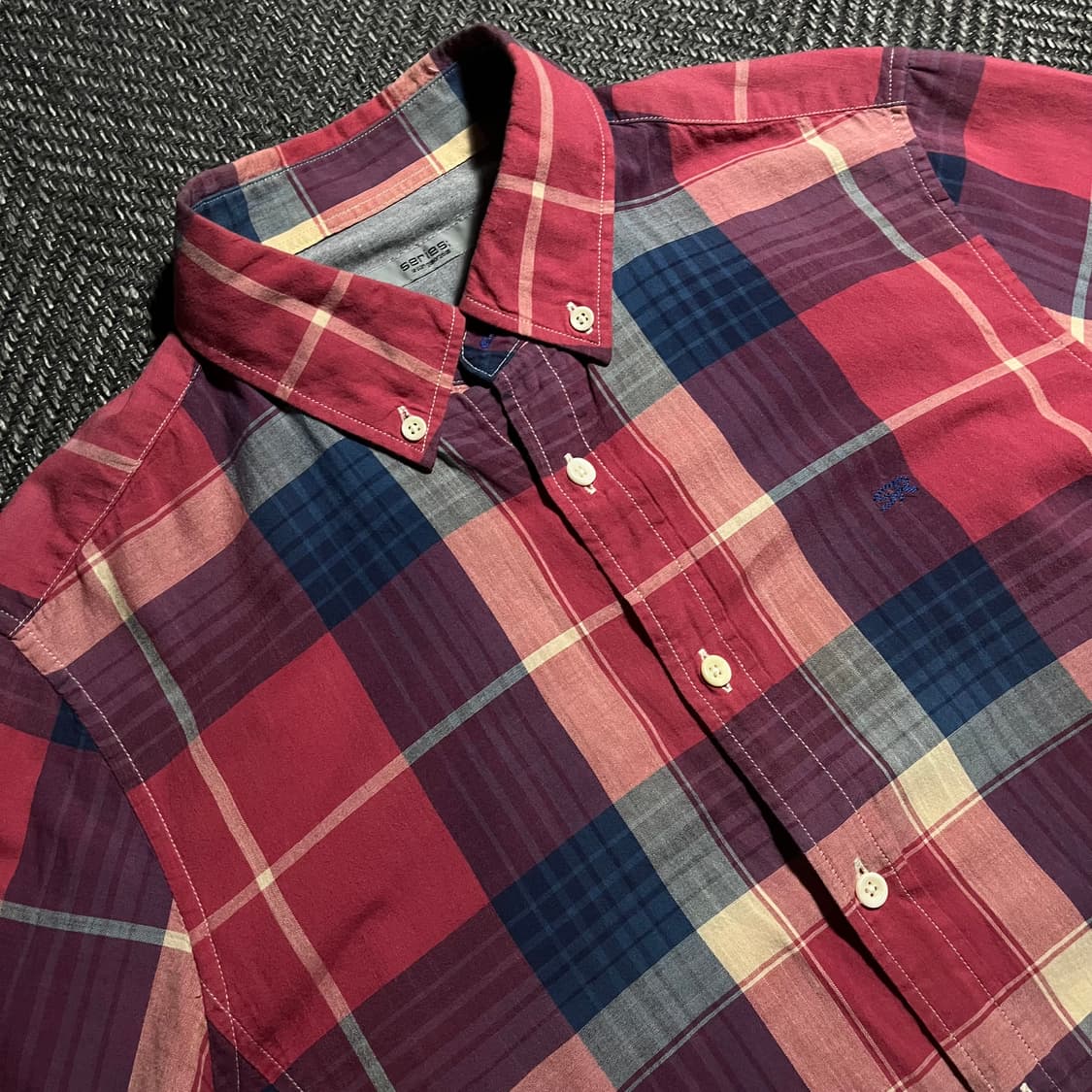 [100] series 시리즈 체크 셔츠 상품이미지3