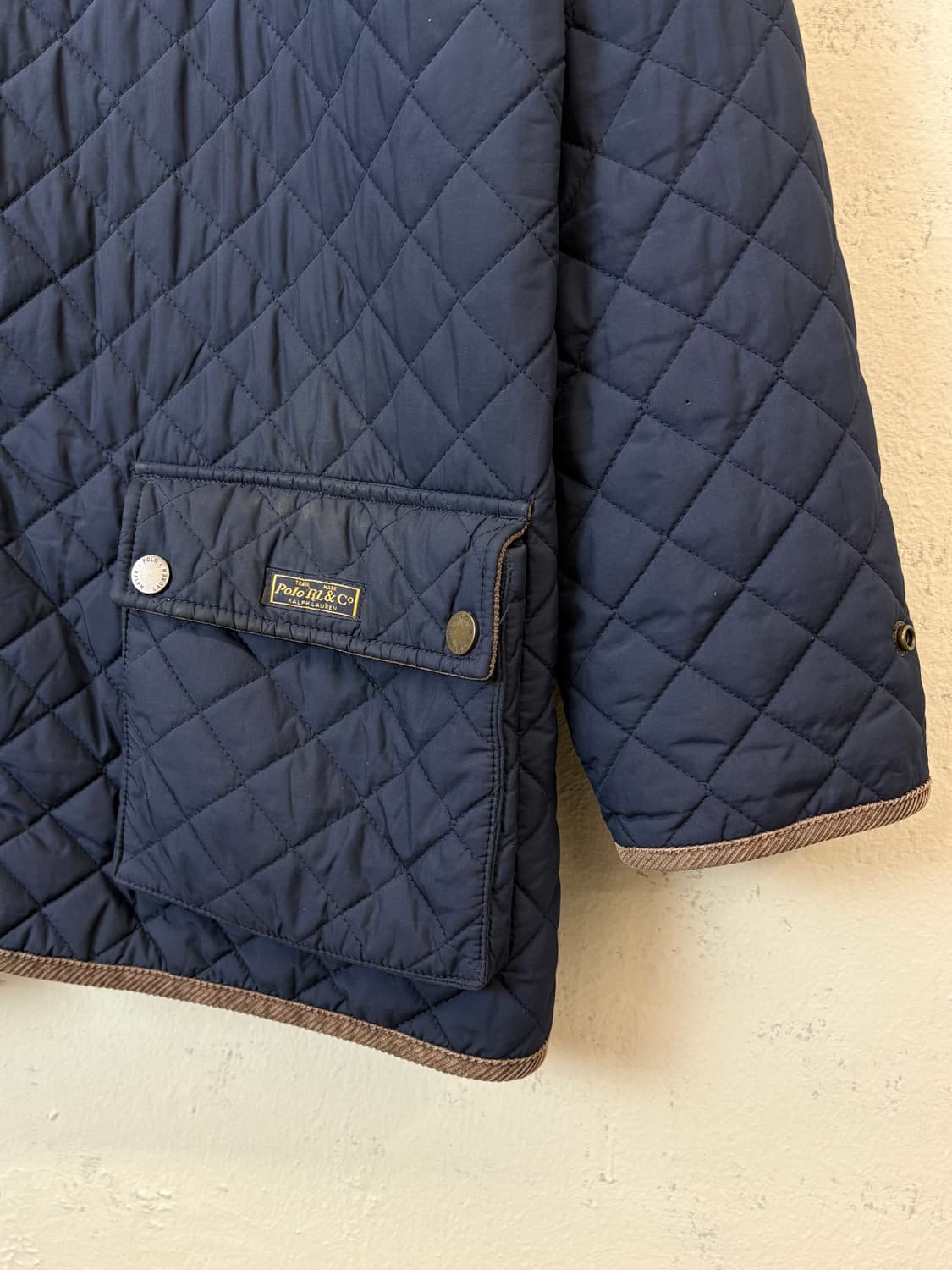 폴로랄프로렌 보이즈 네이비 퀼팅 자켓 상품이미지3